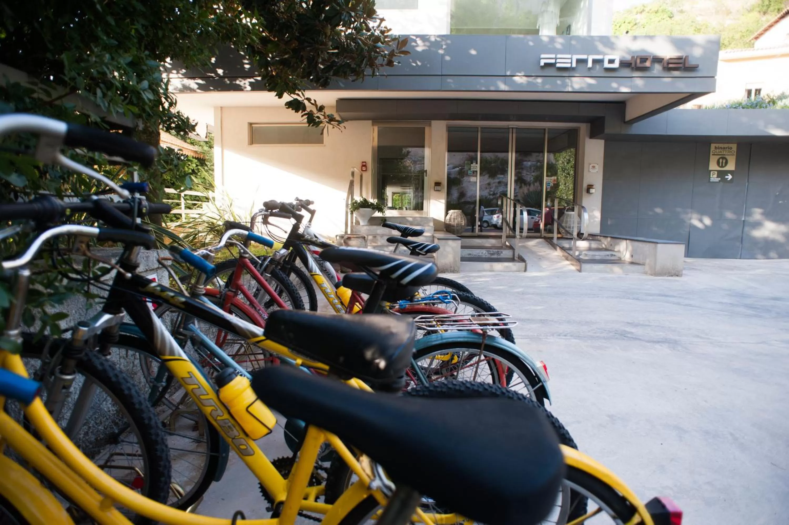 Facade/entrance in FerroHotel