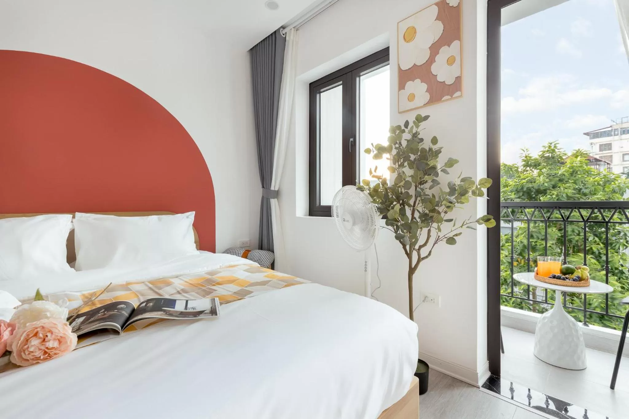 Bedroom, Bed in Crescendo Boutique Studio