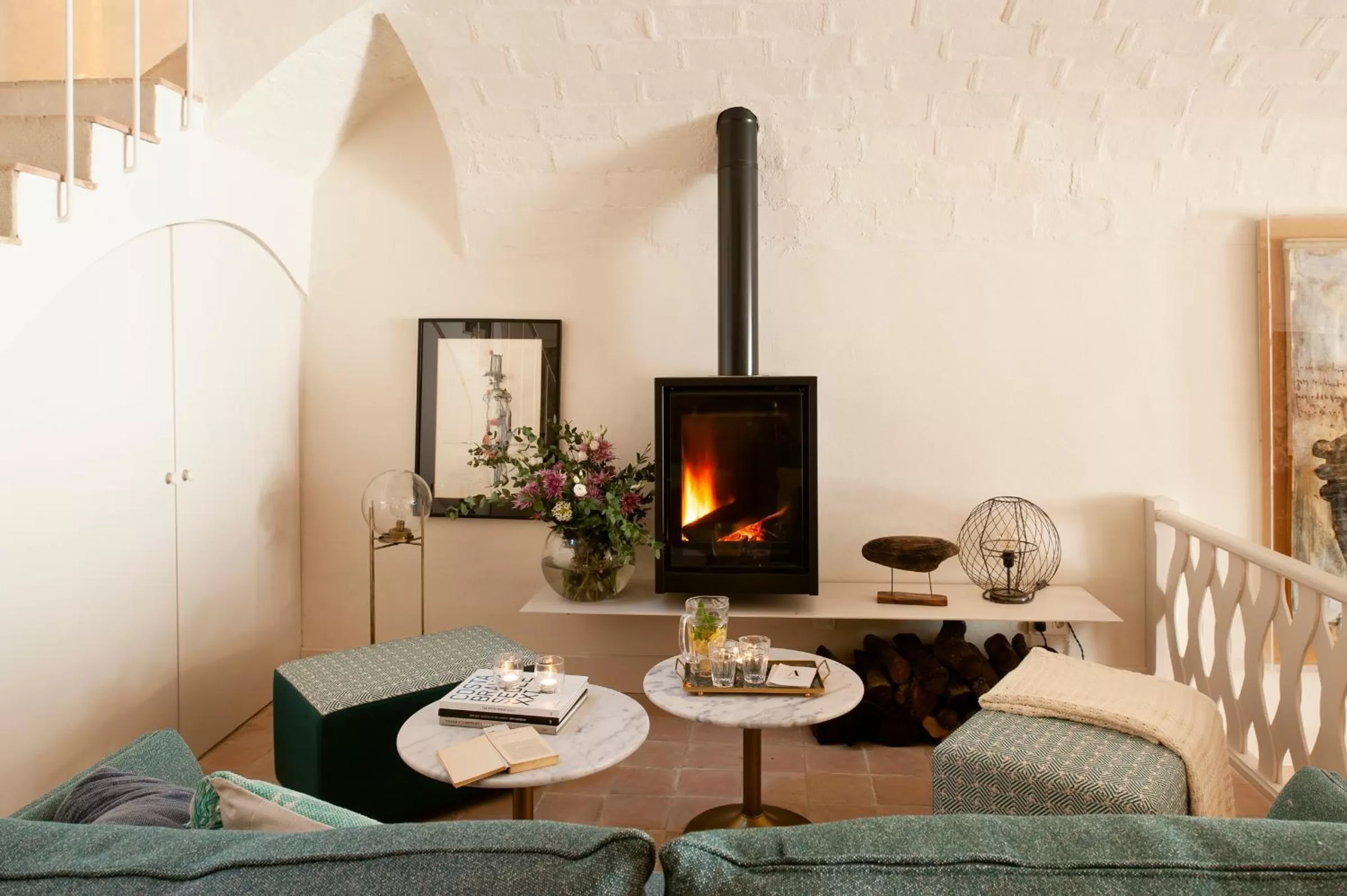 Living room in Arkhé Hotel Boutique Pals