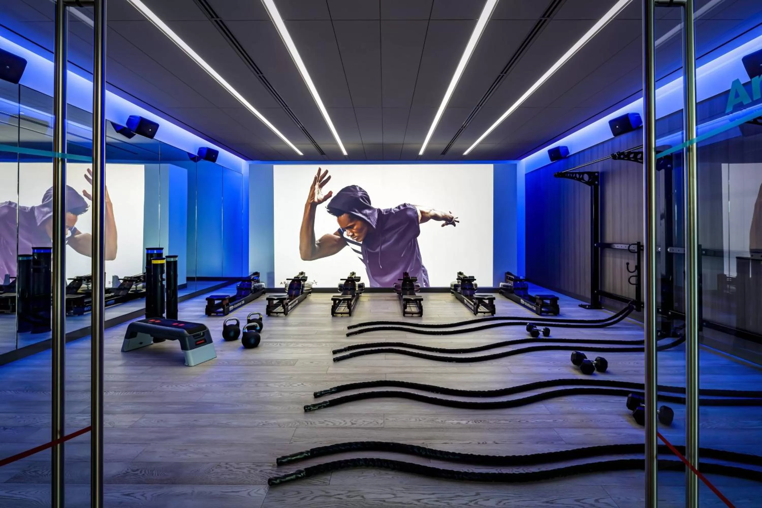Fitness centre/facilities in JW Marriott Edmonton ICE District
