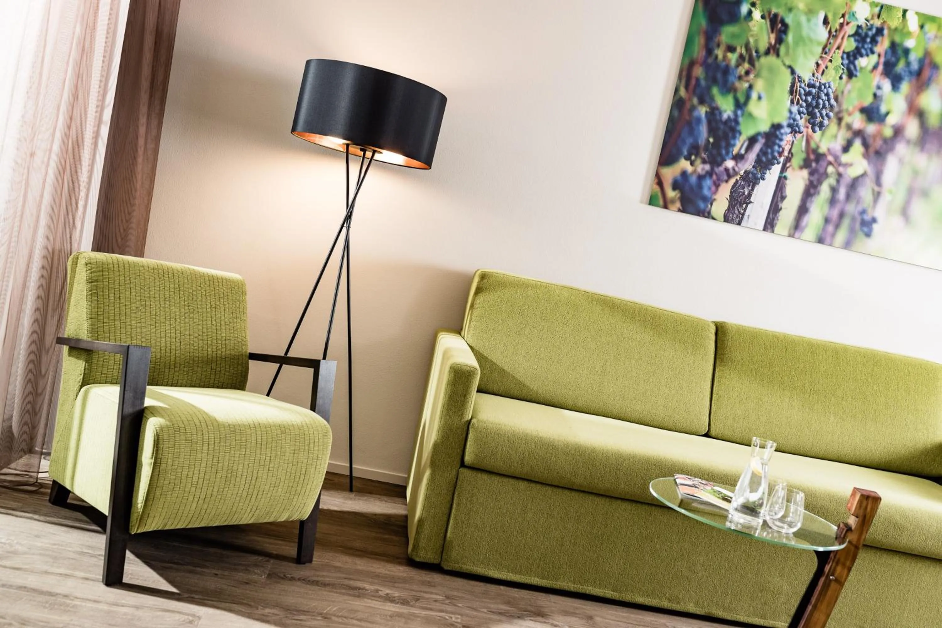 Seating area in Hotel Plattenhof