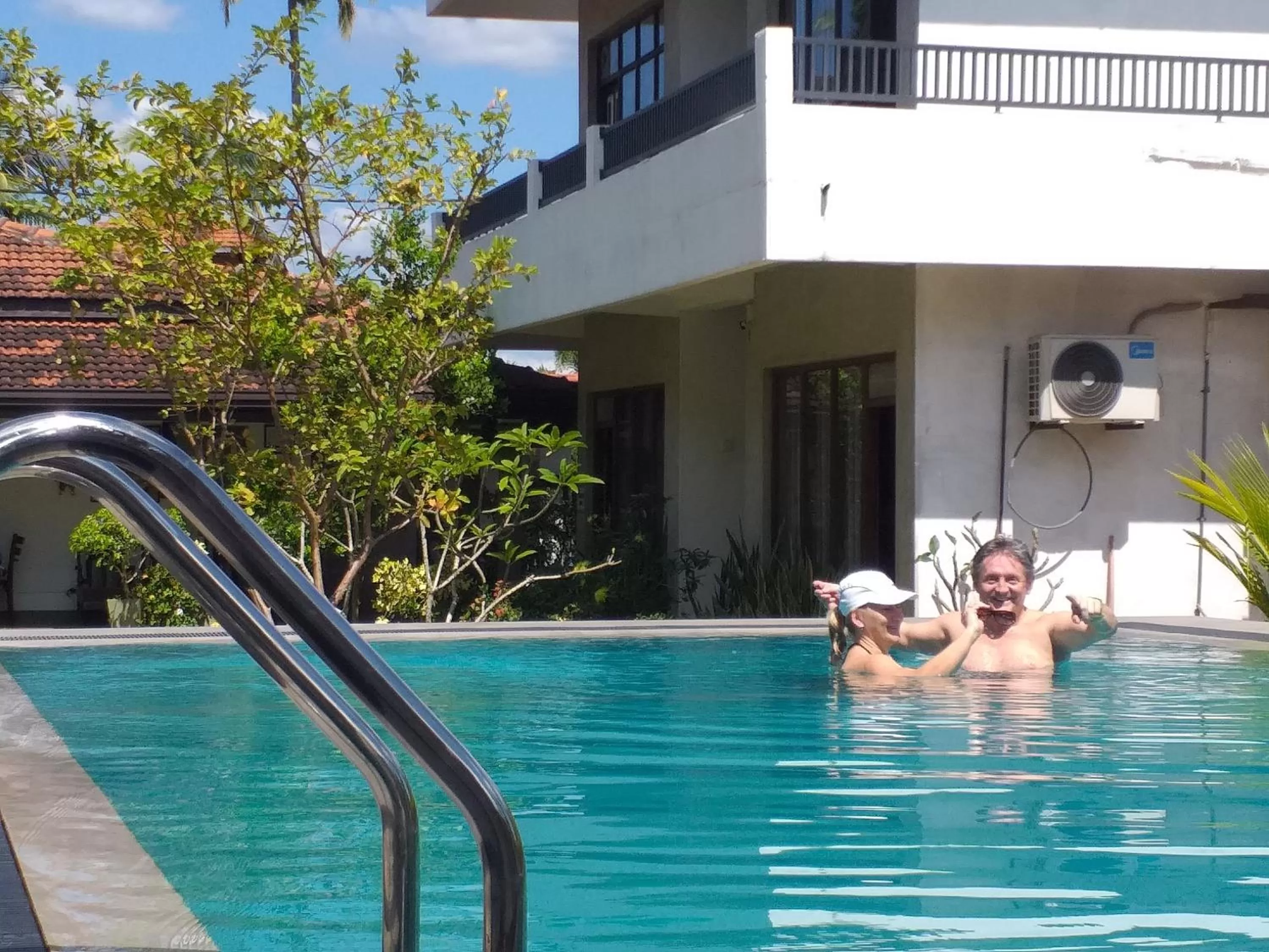 People, Swimming Pool in Green Wood Villa Negombo