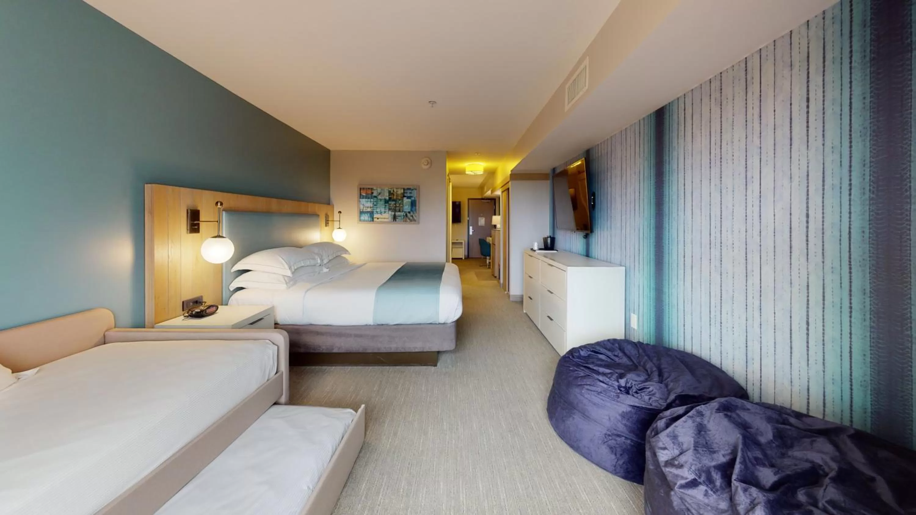 Photo of the whole room, Bed in SunCoast Hotel Anaheim, Tapestry Collection by Hilton