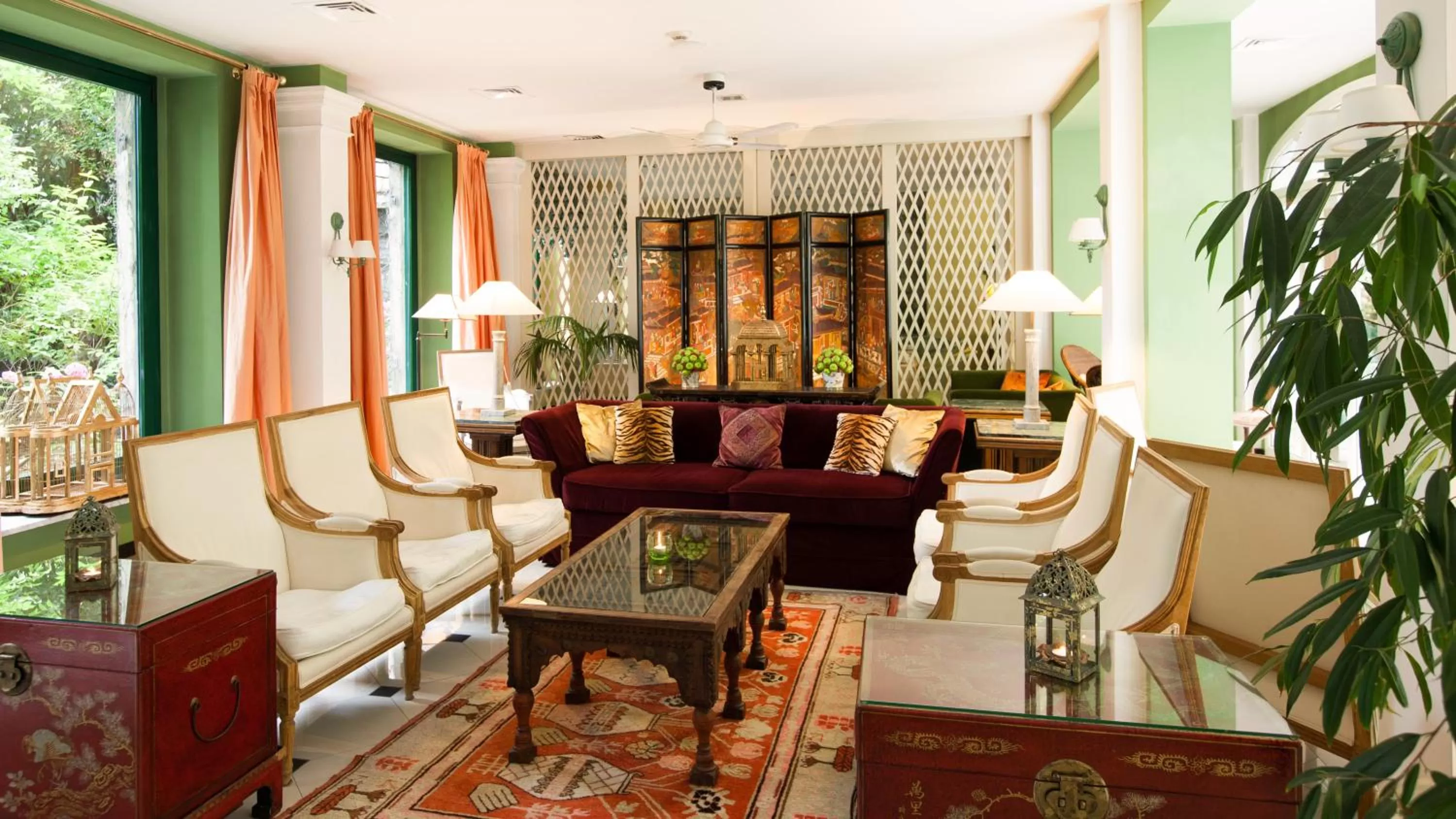 Lobby or reception in Hotel Victoria & Iside Spa