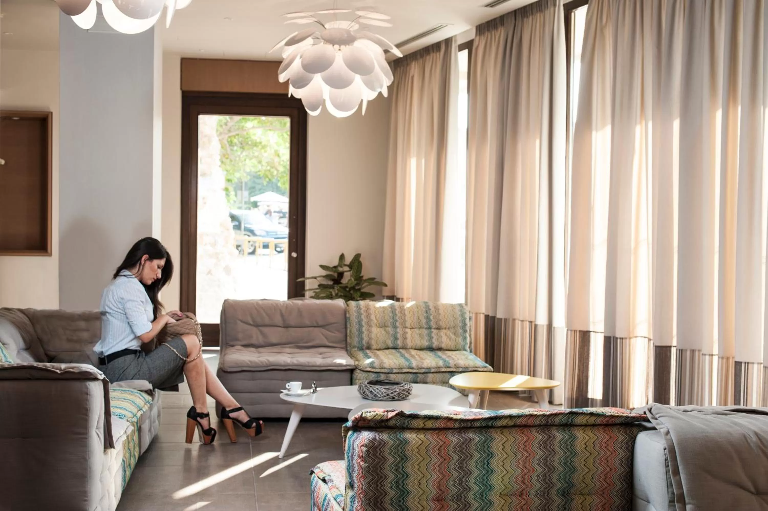 Living room in Kriti Hotel