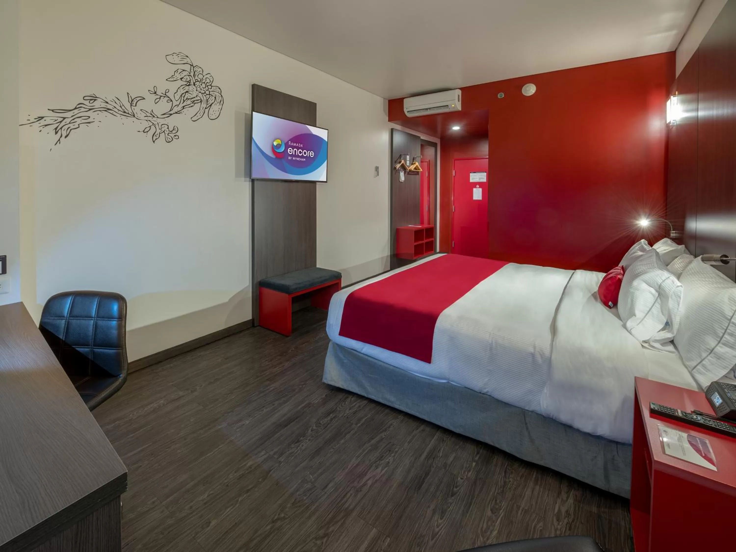 Bedroom, Bed in Ramada Encore by Wyndham San Luis Potosi