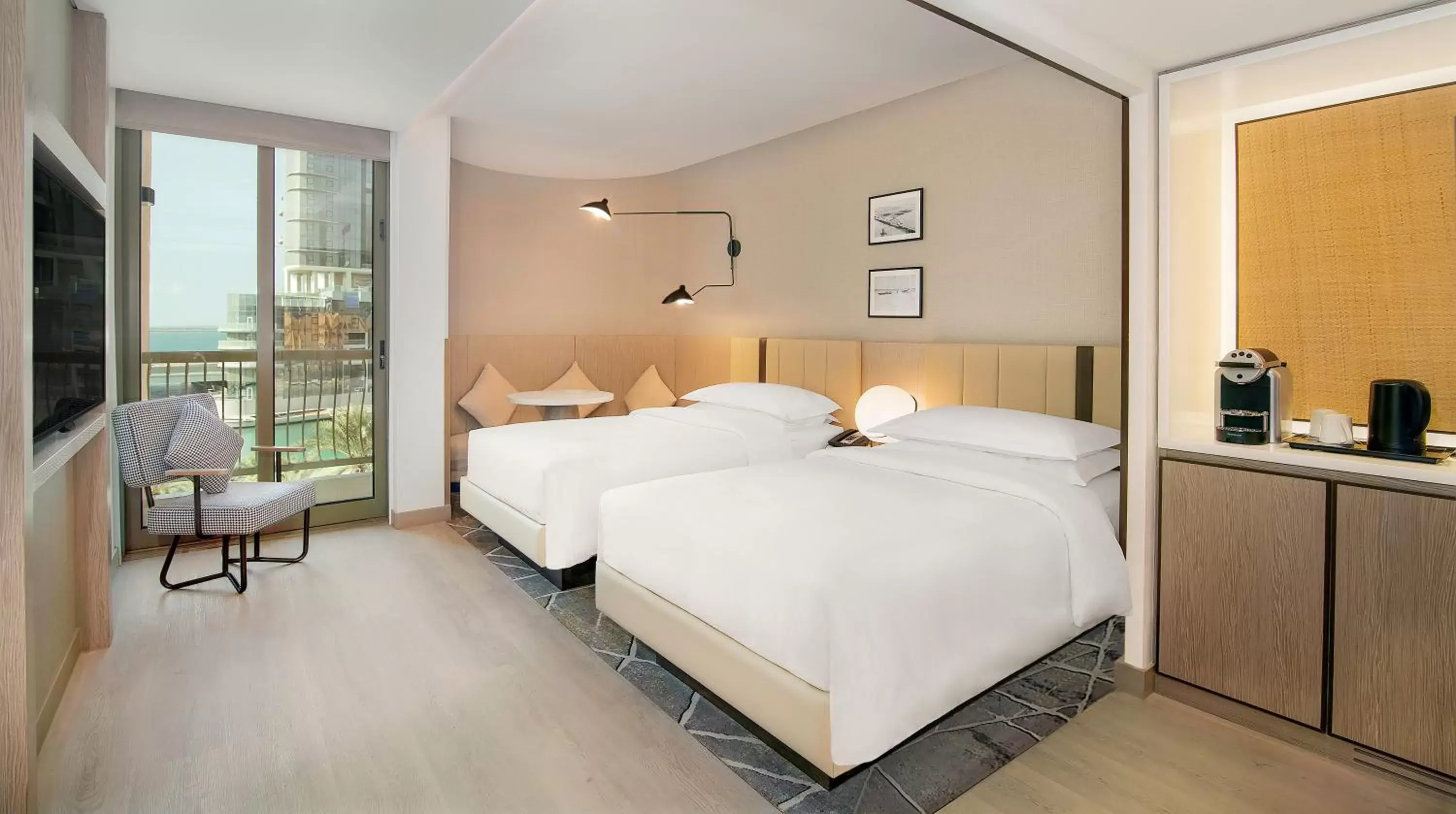 Club Room Twin Resort View with Club Lounge Access in Sheraton Abu Dhabi Hotel & Resort Club Room Twin Resort View with Club Lounge Access in Sheraton Abu Dhabi Hotel & Resort