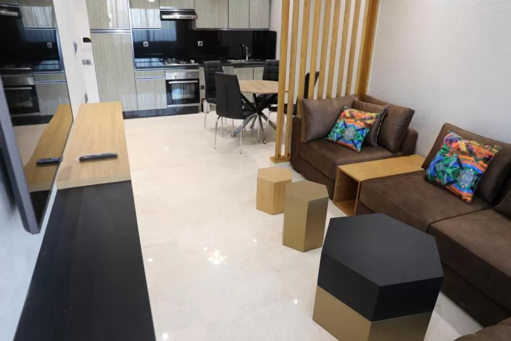 Living room in Quiet Hotel