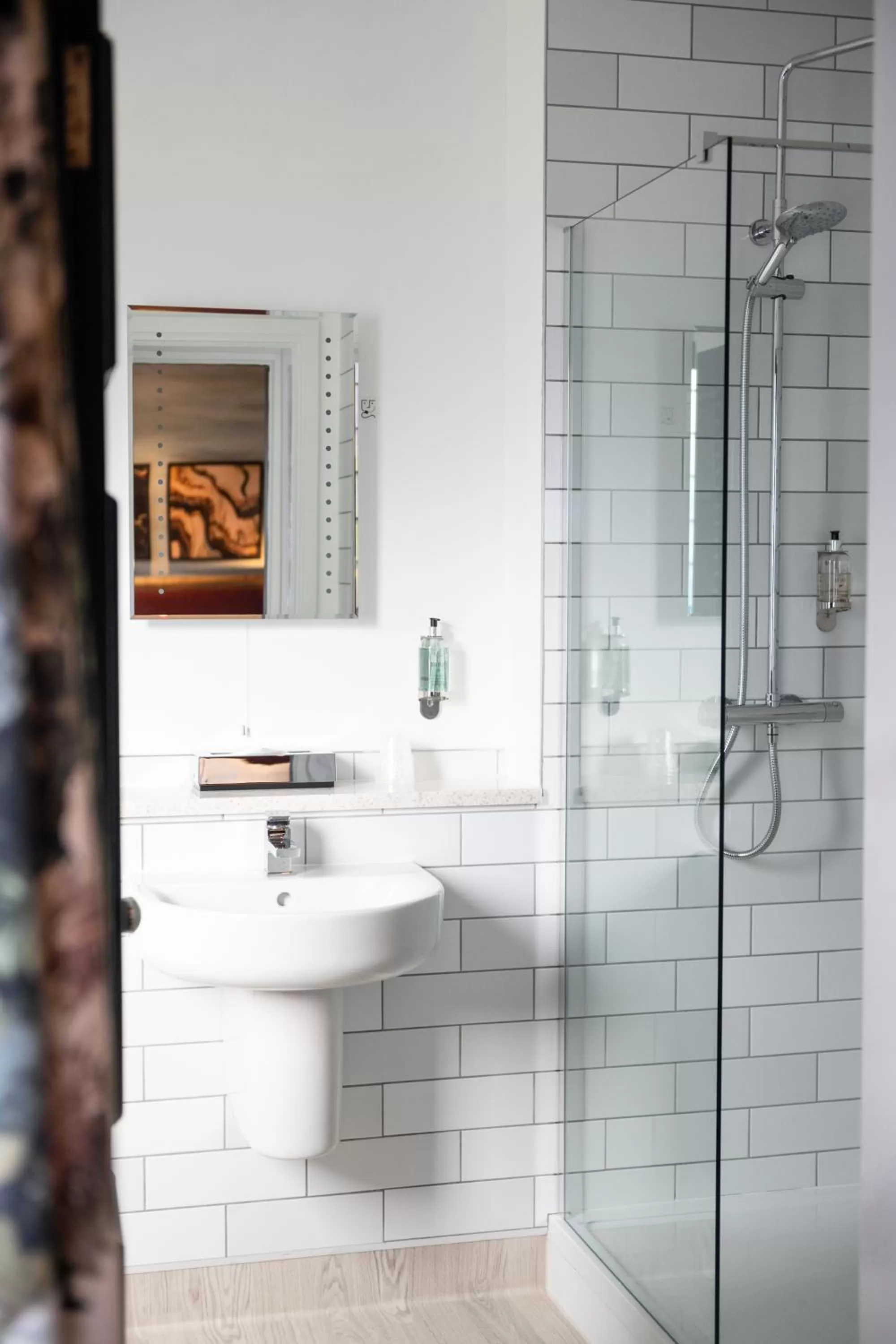 Shower, Bathroom in The Pine Marten by Innkeeper's Collection