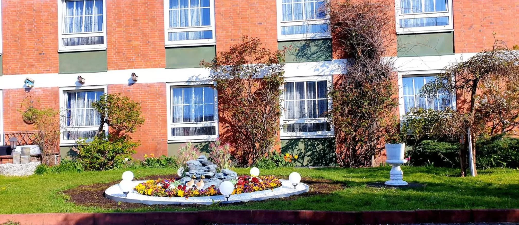 Property building in Hotel Drei Kronen Elmshorn