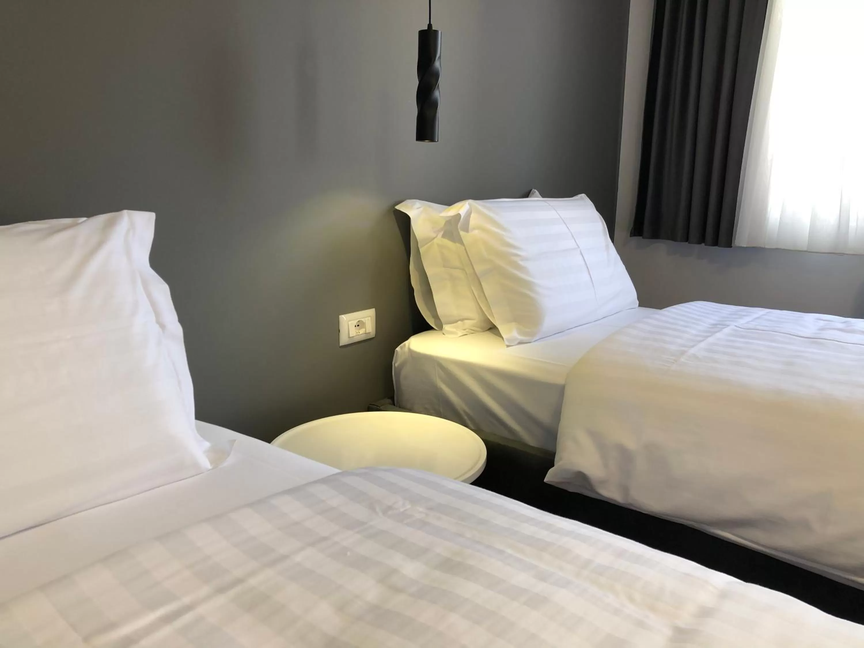 Bed in Grand Hotel Pogradec