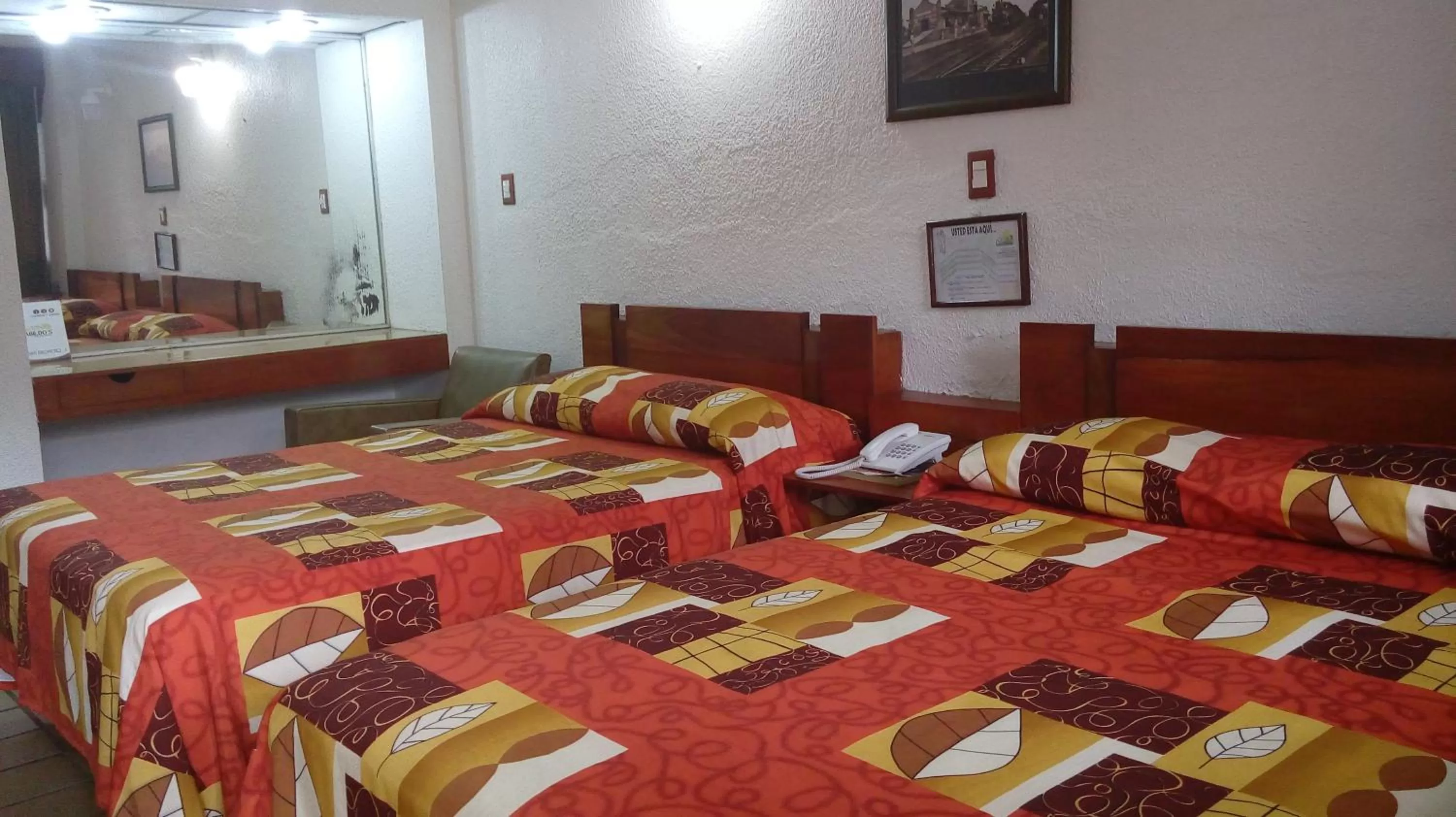 Bed in Hotel Cabildos