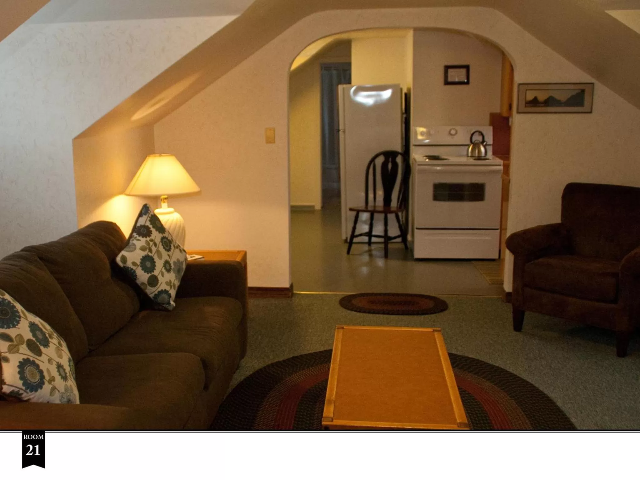 Kitchen or kitchenette in Ecola Creek Lodge