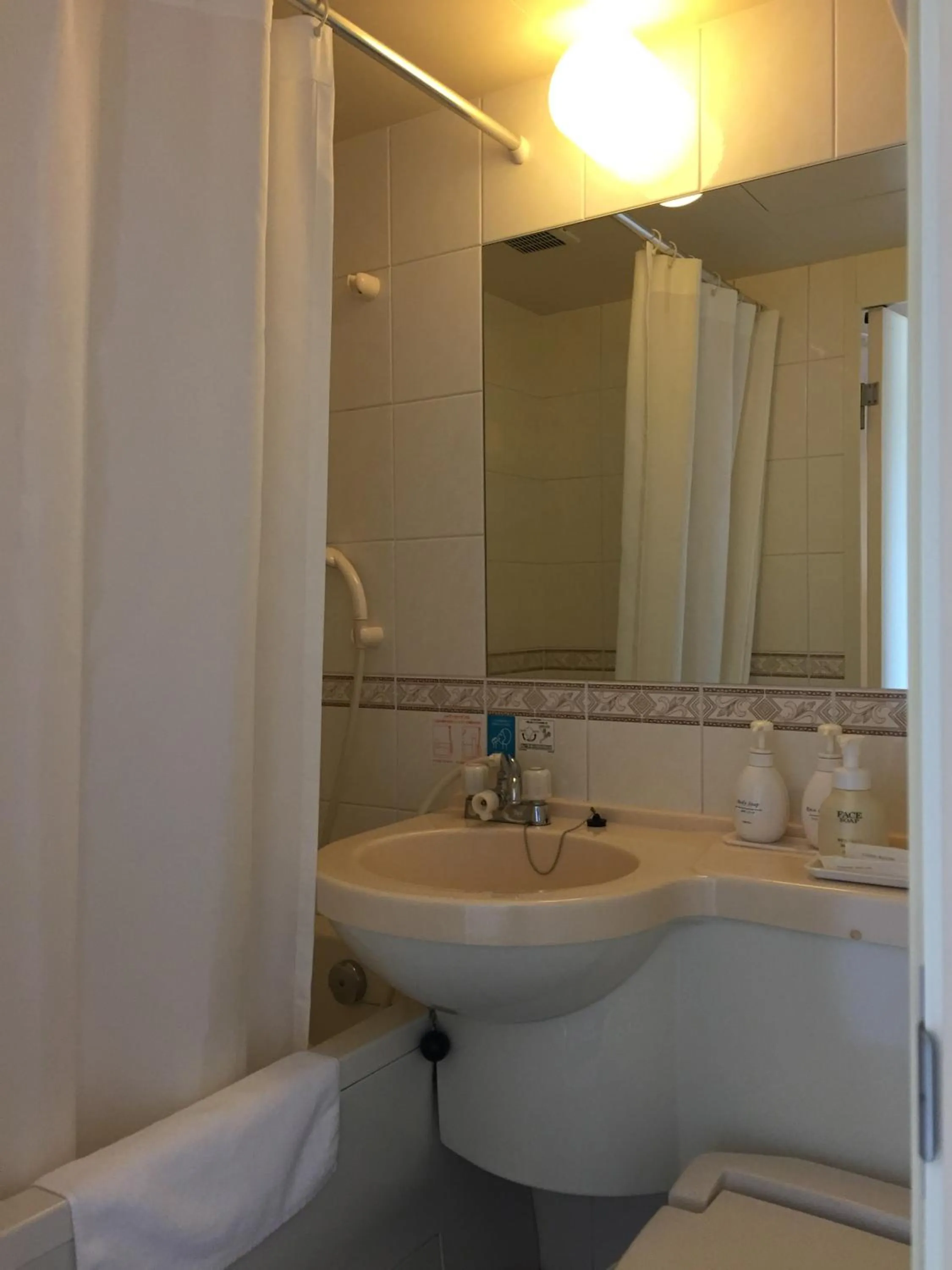 Photo of the whole room in Hotel Crown Hills Toyokawa