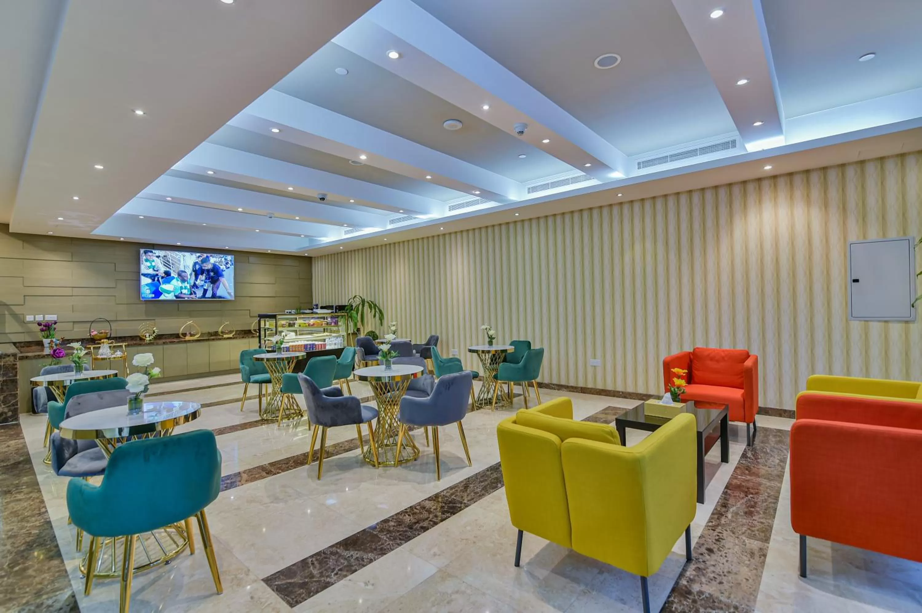 Lounge or bar in VISTA HOTEL APARTMENTS DELUXE