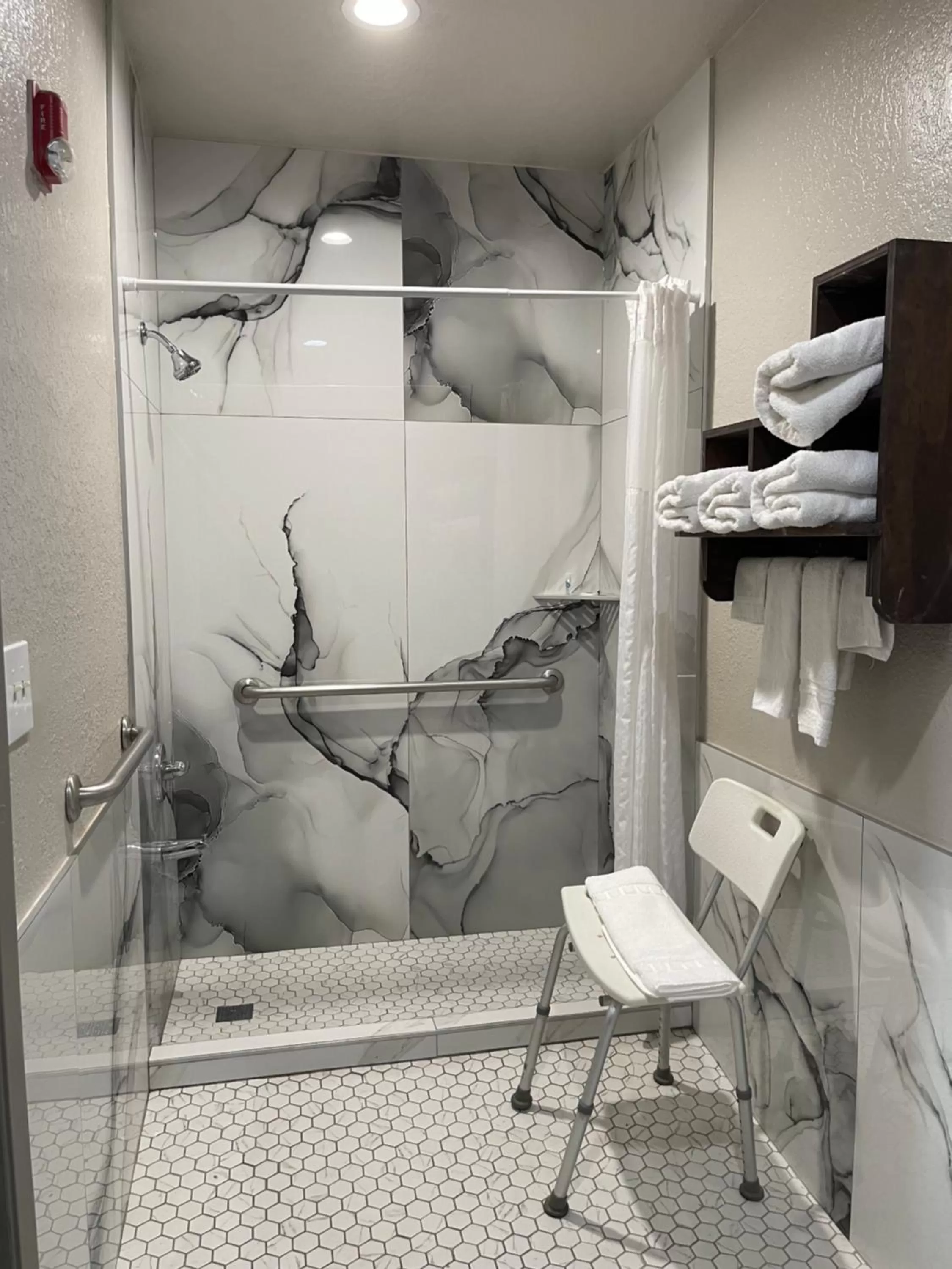 Bathroom in Days Inn by Wyndham Dickinson TX