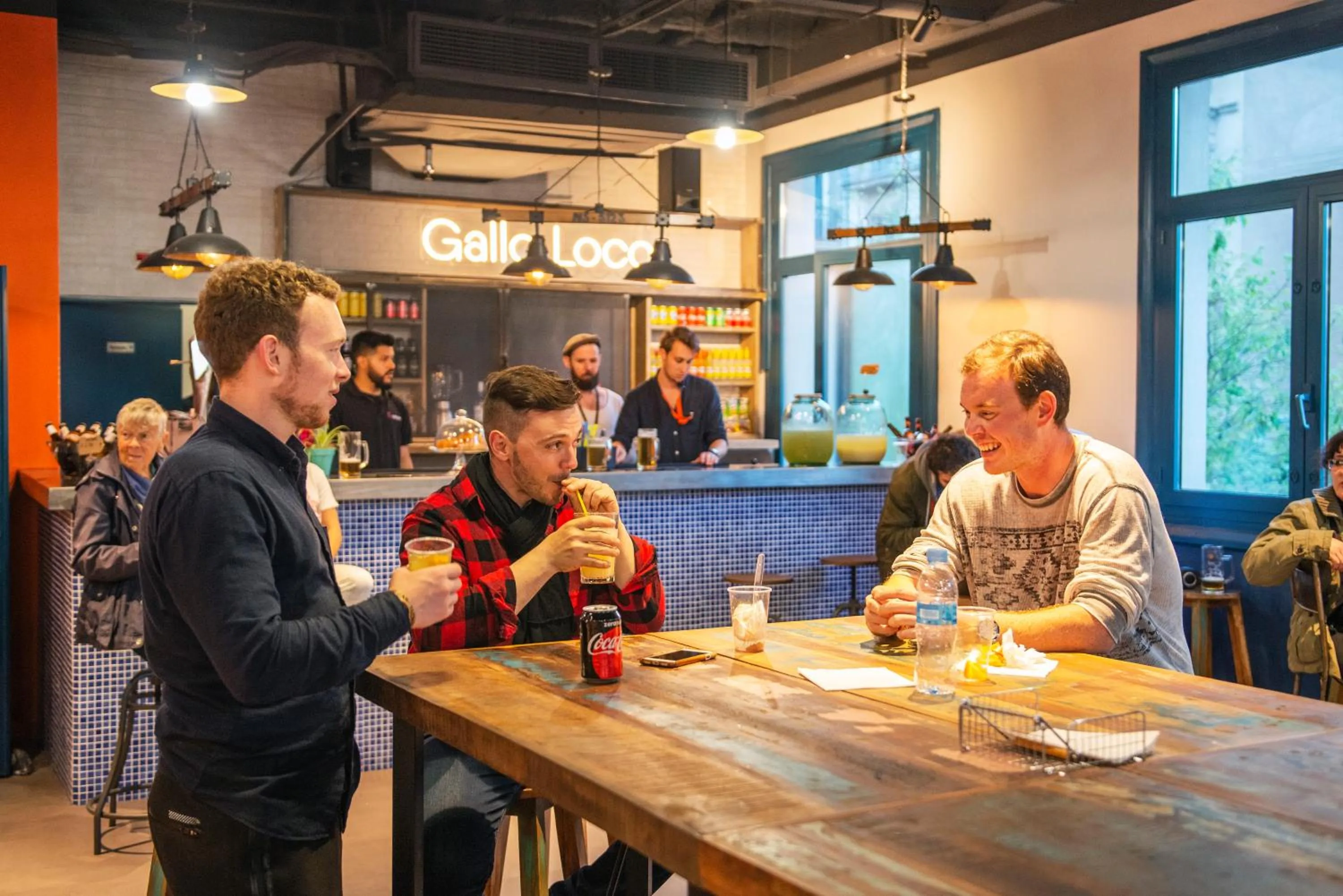 Lounge or bar in Safestay Barcelona Passeig de Gràcia