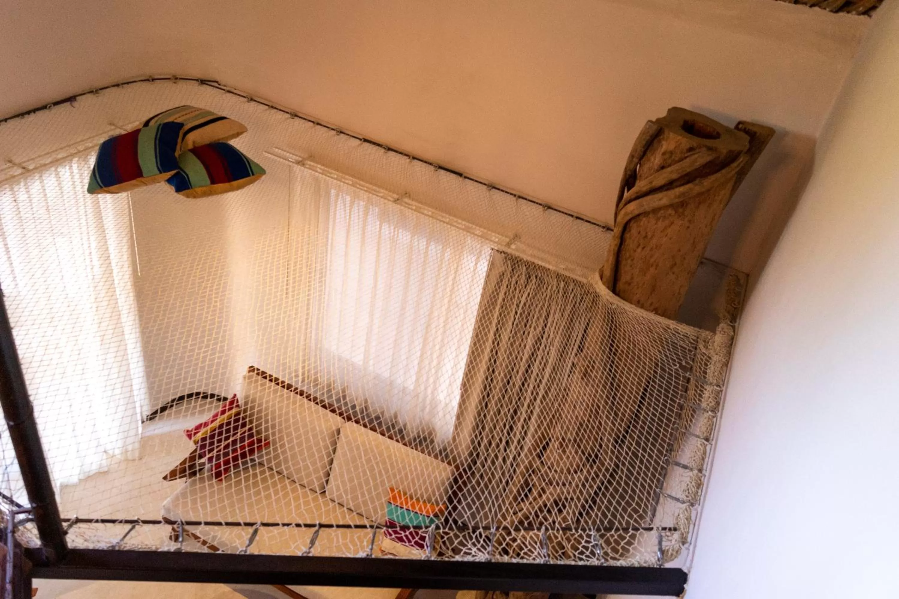 Living room, Bed in Hotel Circulo Bacalar
