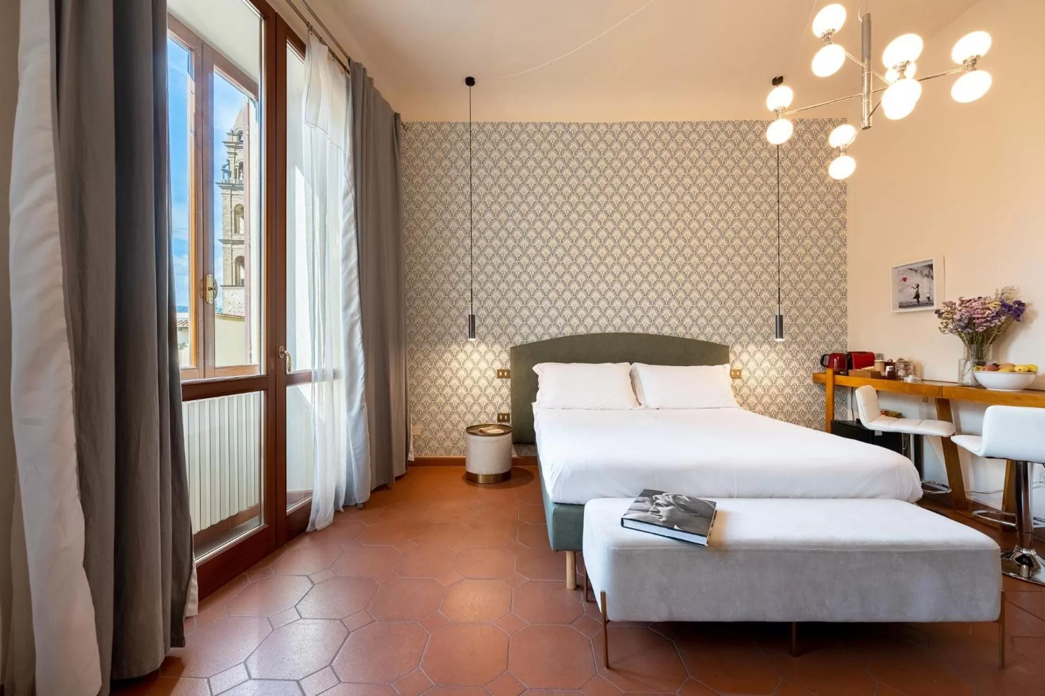 Photo of the whole room, Bed in SPIRIT OF FLORENCE Boutique Rooms