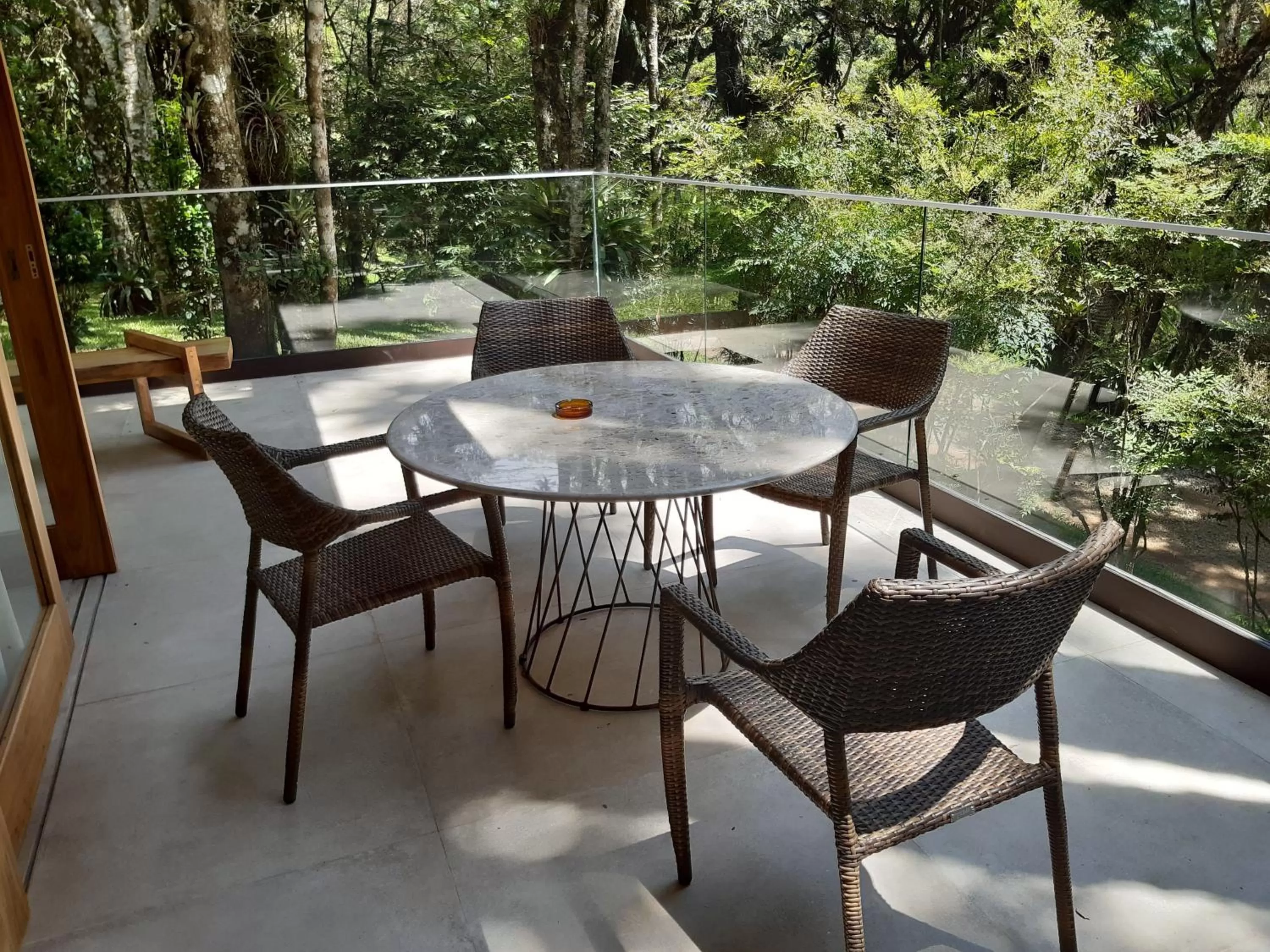 Patio in Hotel Toriba