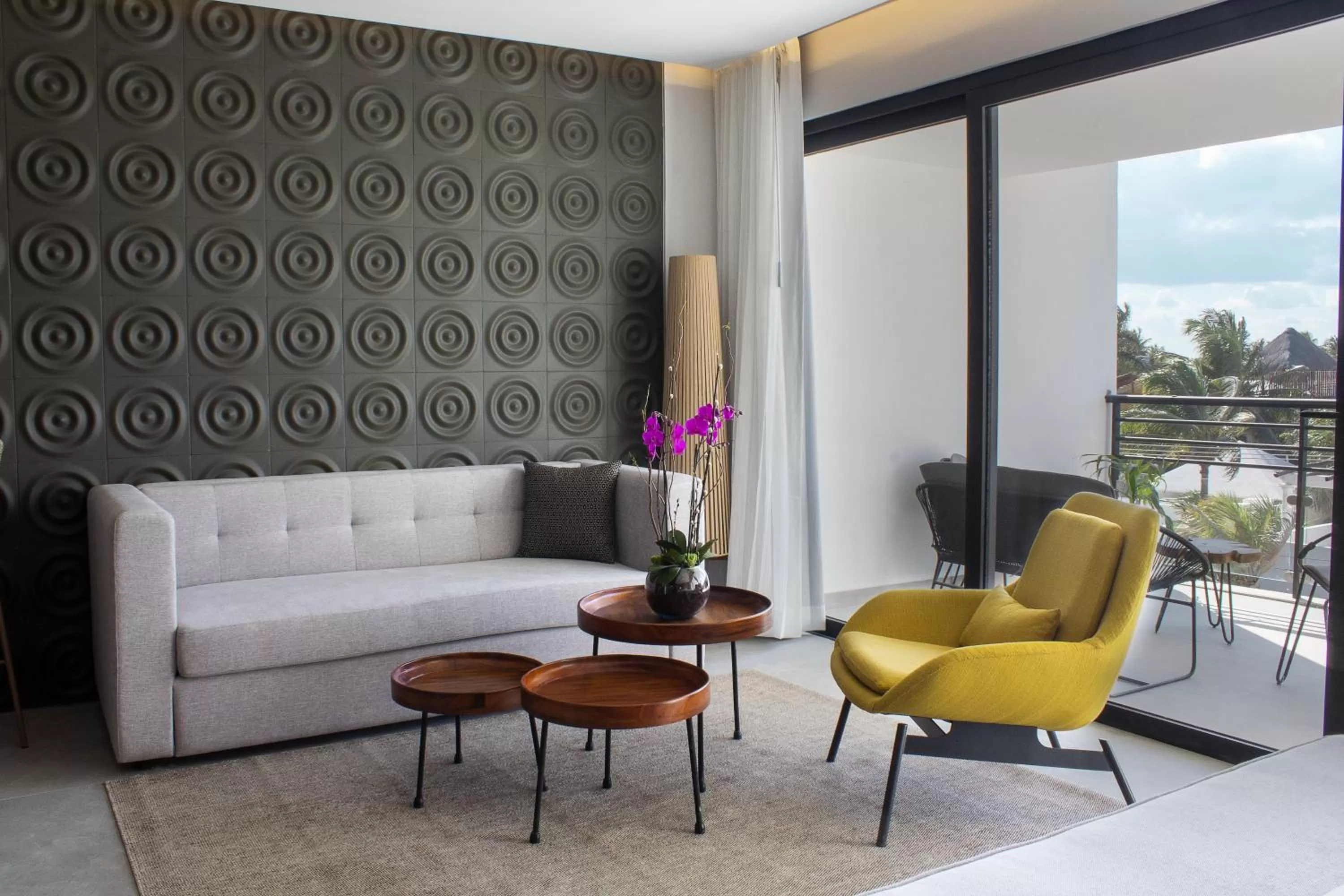 Living room in The Fives Oceanfront