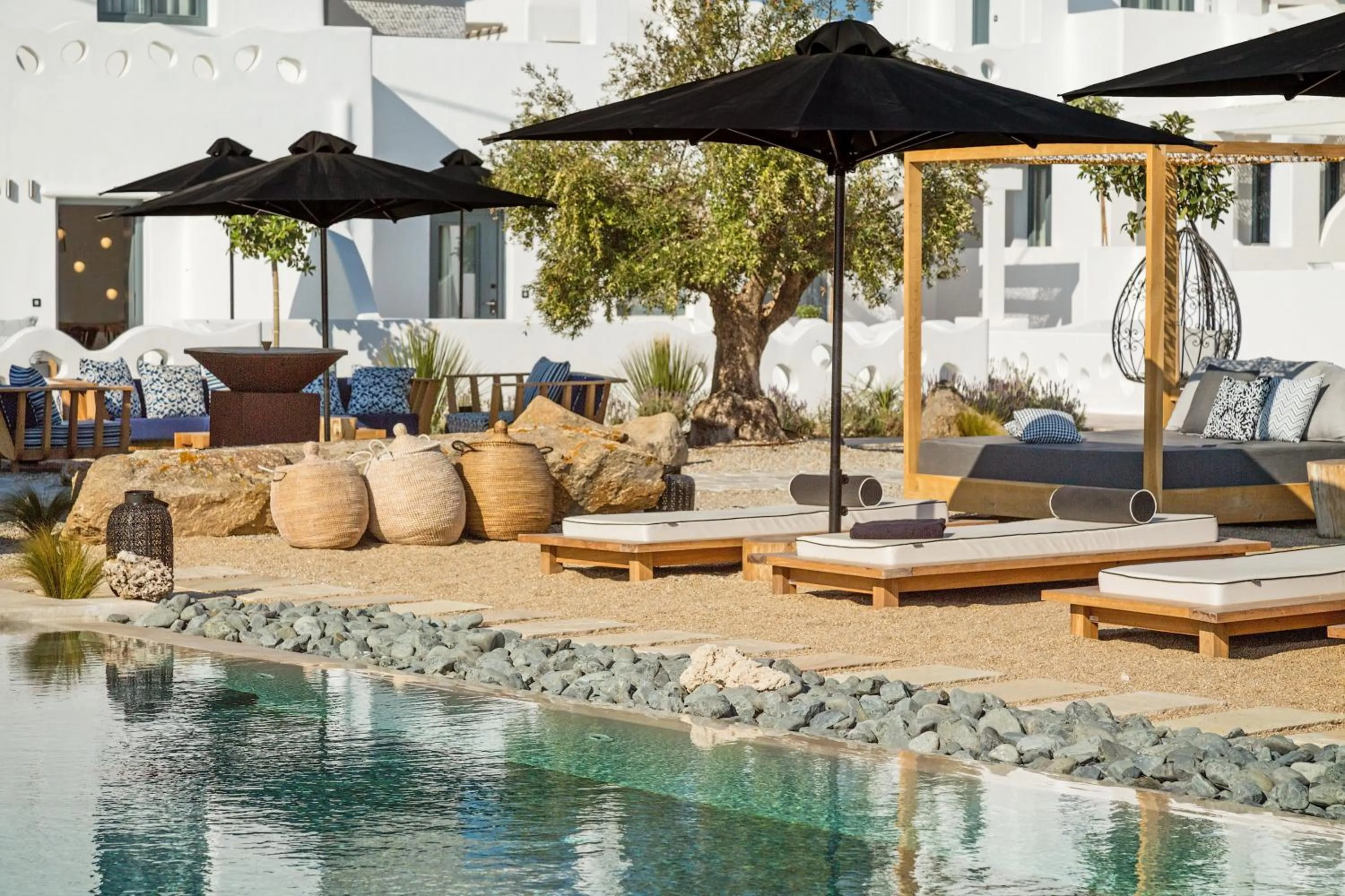 Swimming pool in Portes Suites & Villas Mykonos