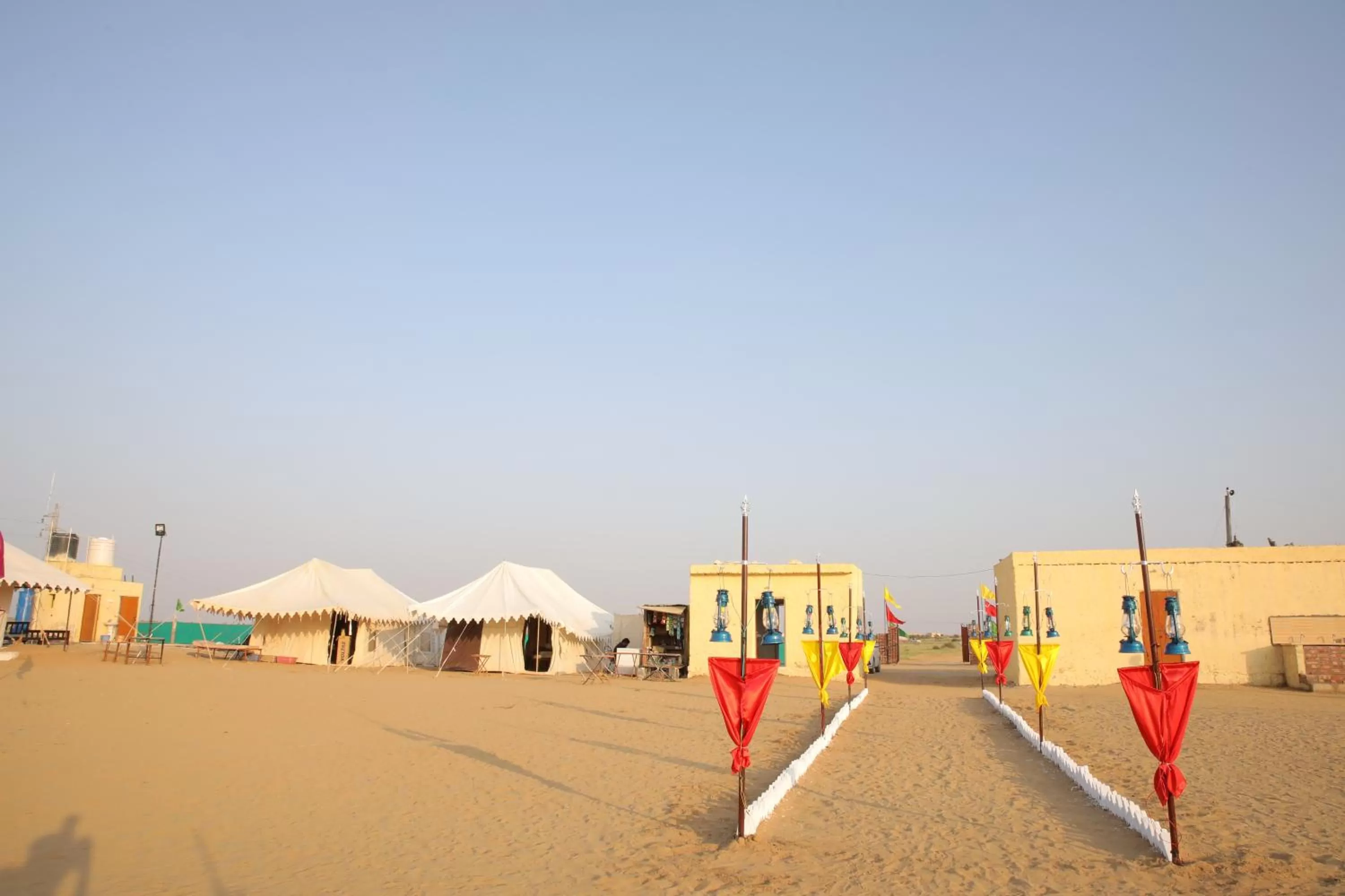 Facade/entrance in Bhati Desert Camp Sam