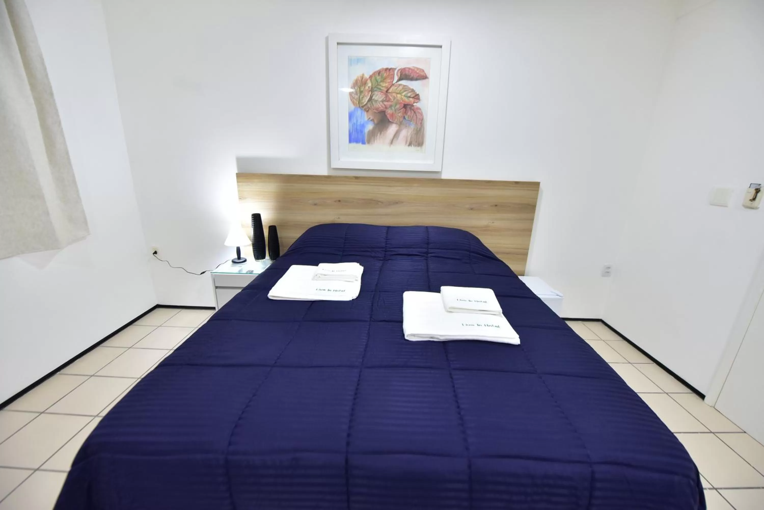 Bed in LIVE IN FORTALEZA HOTEL