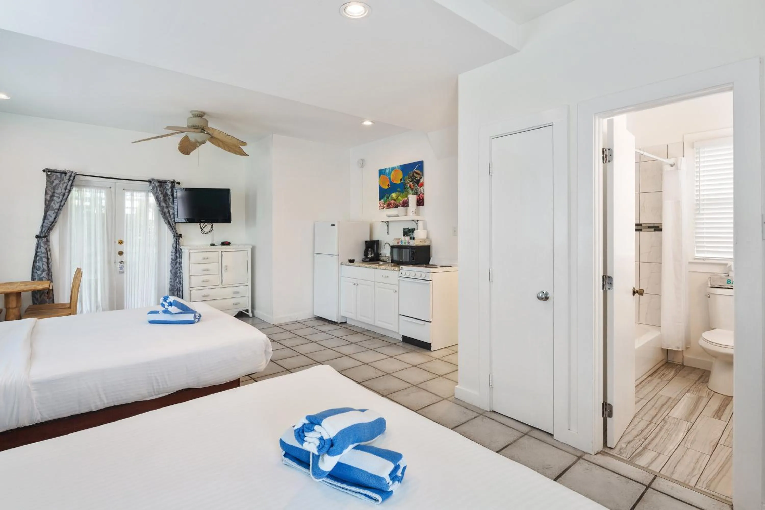 Bed in Wicker Guesthouse