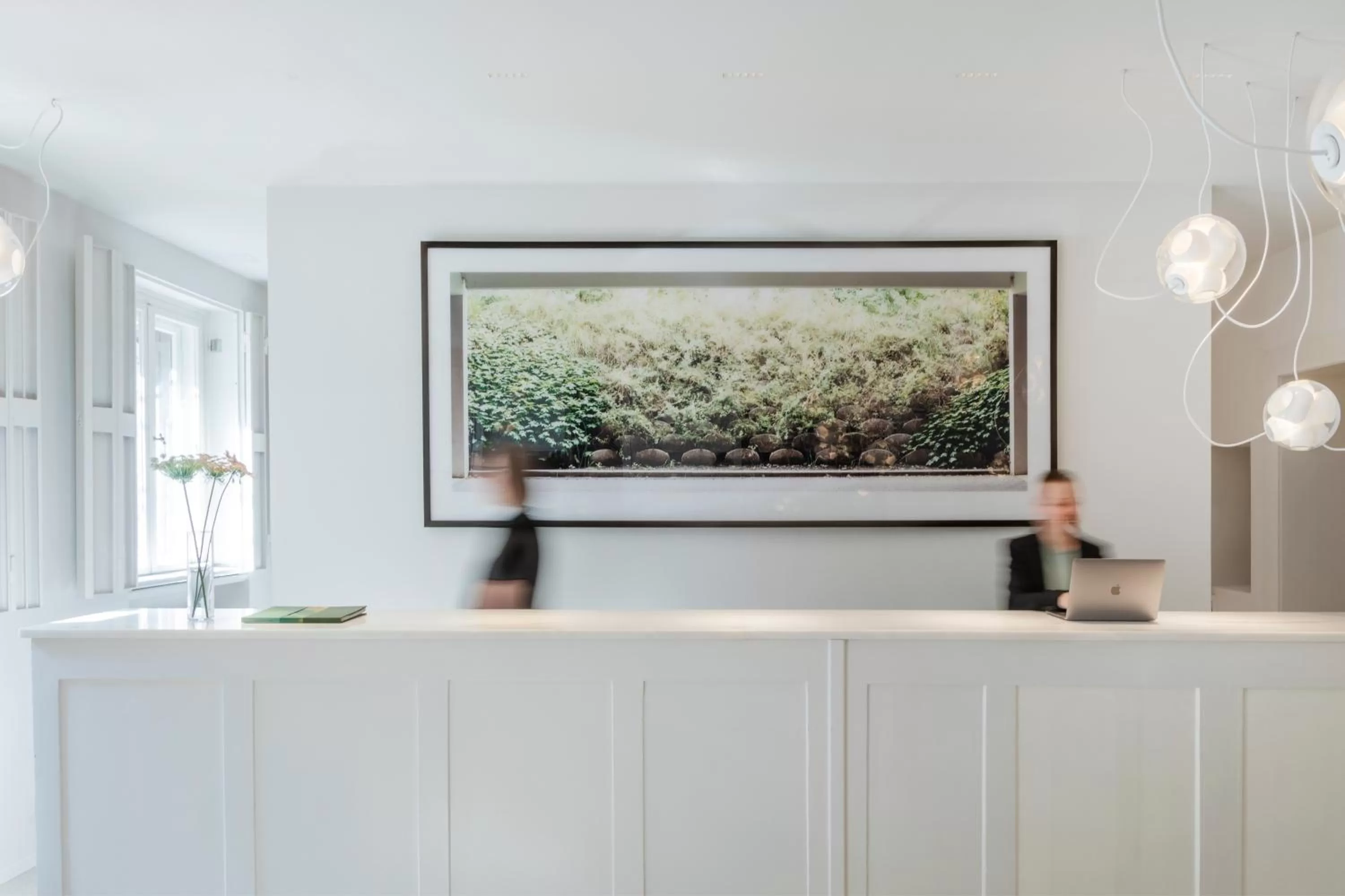 Lobby or reception in Wilmina Hotel