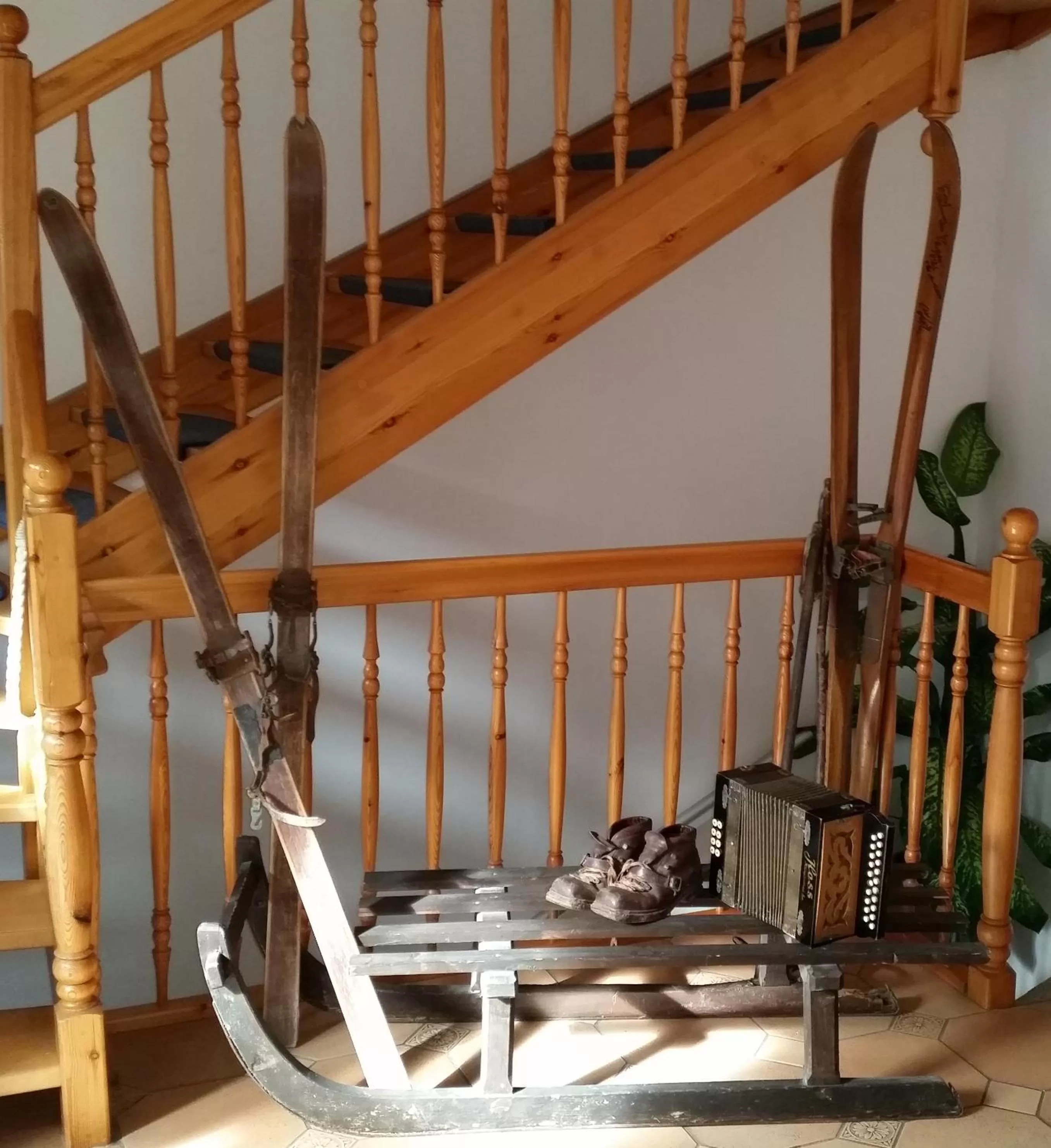 Decorative detail in Gasthof zum Döhlerwald