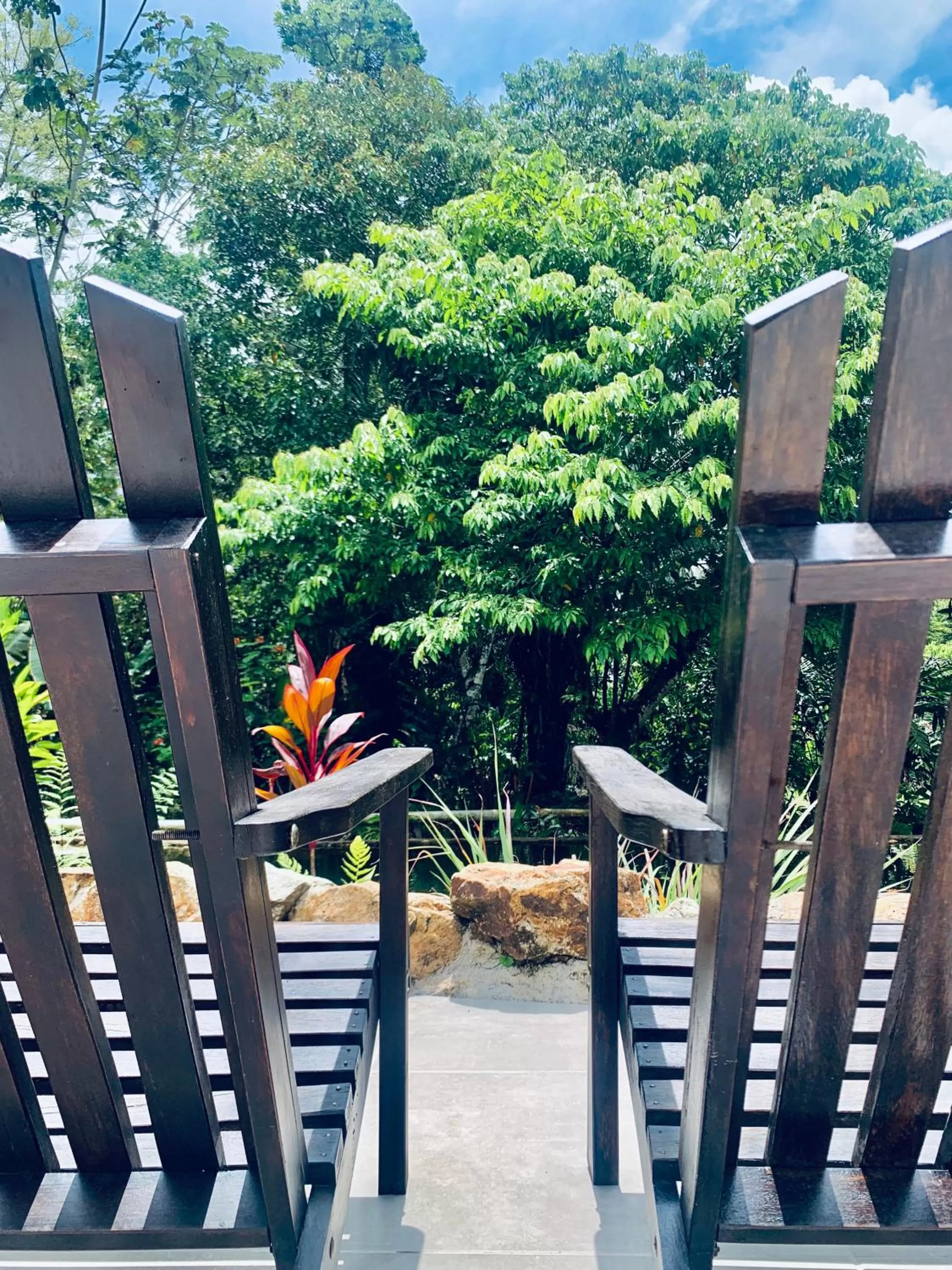 Pool view in Sattva Land