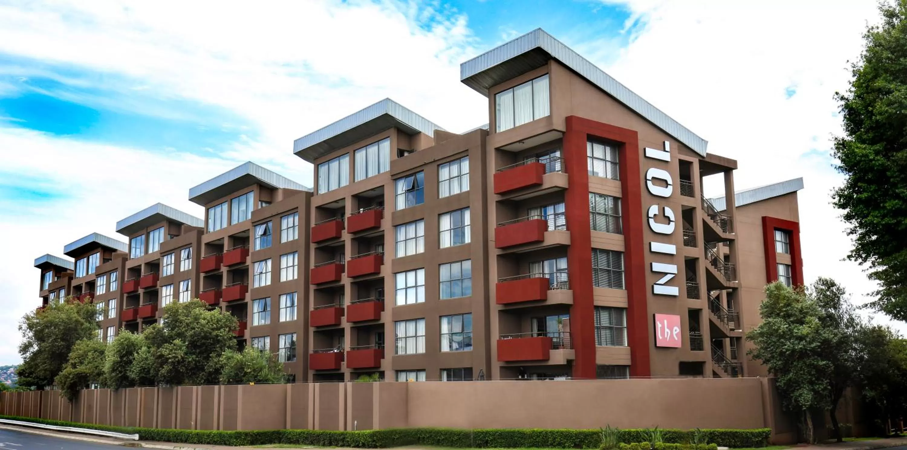 Property building in The Nicol Hotel and Apartments
