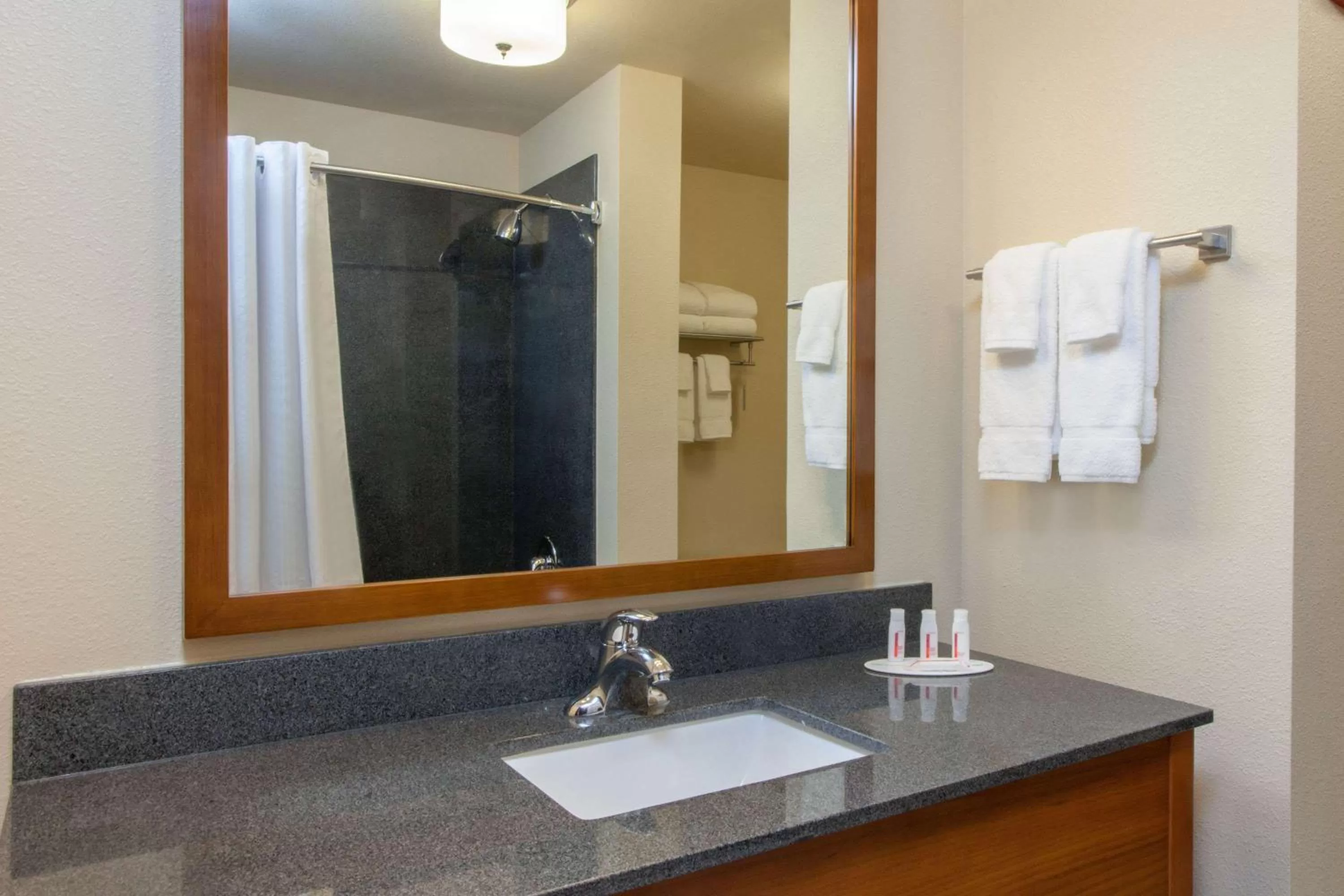 Bathroom in Baymont by Wyndham Grand Forks