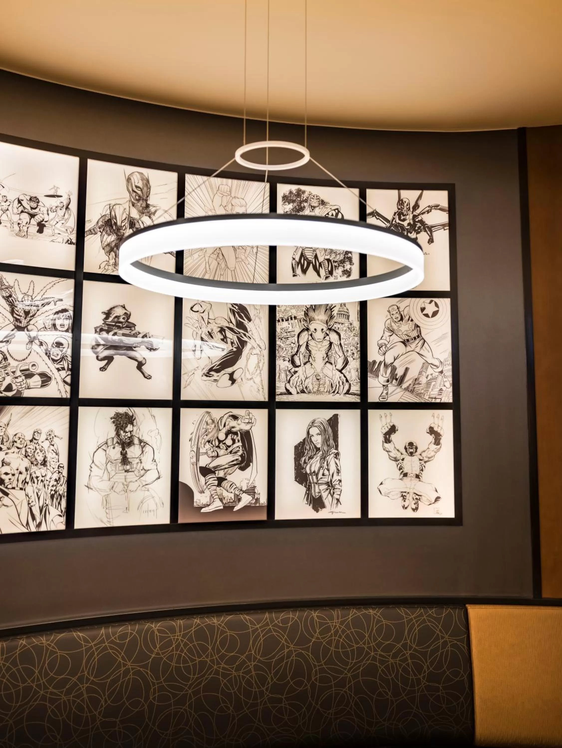 Food and drinks in Disney Hotel New York - The Art of Marvel