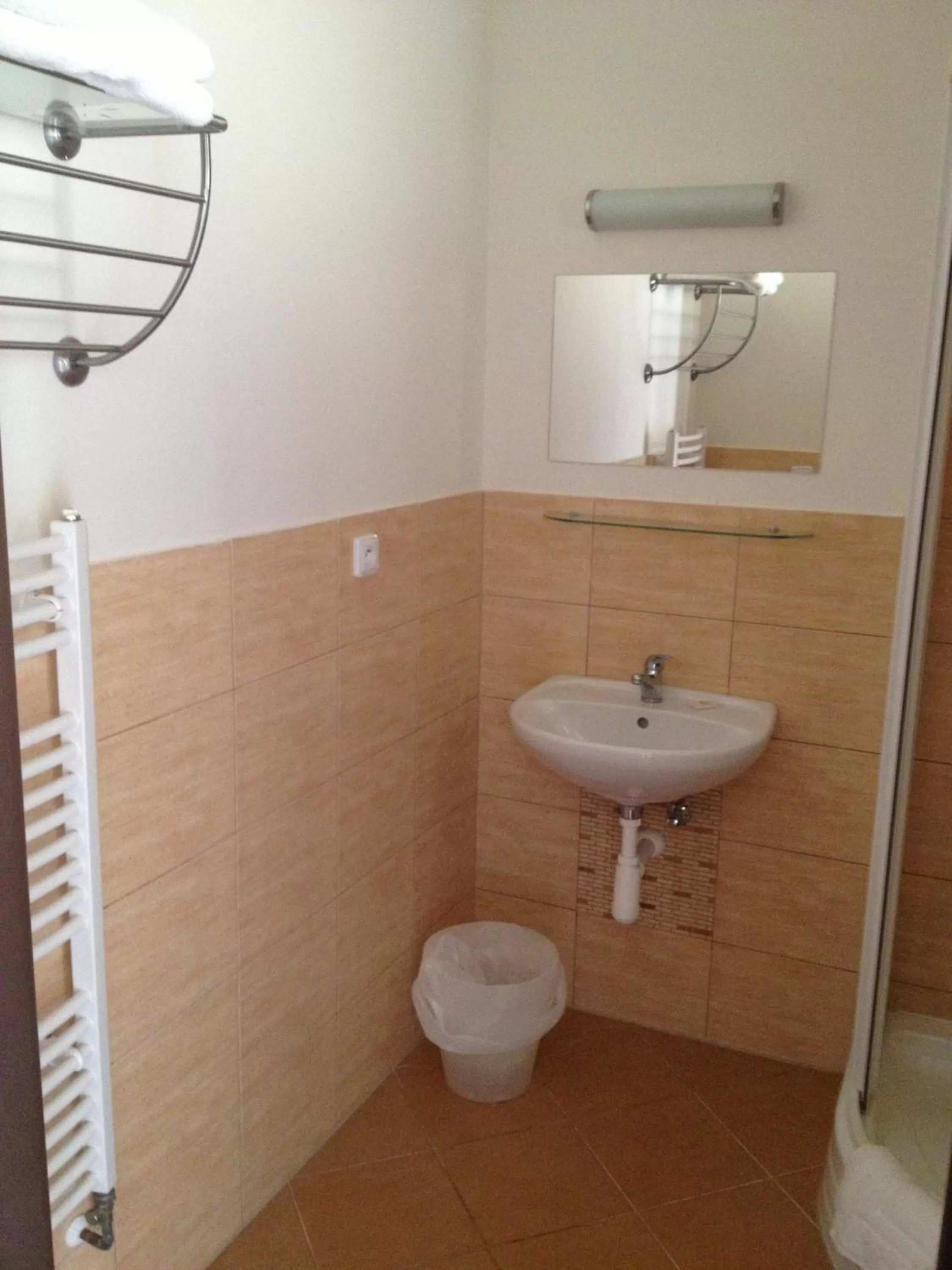 Bathroom in Hotel Sport Mlada Boleslav