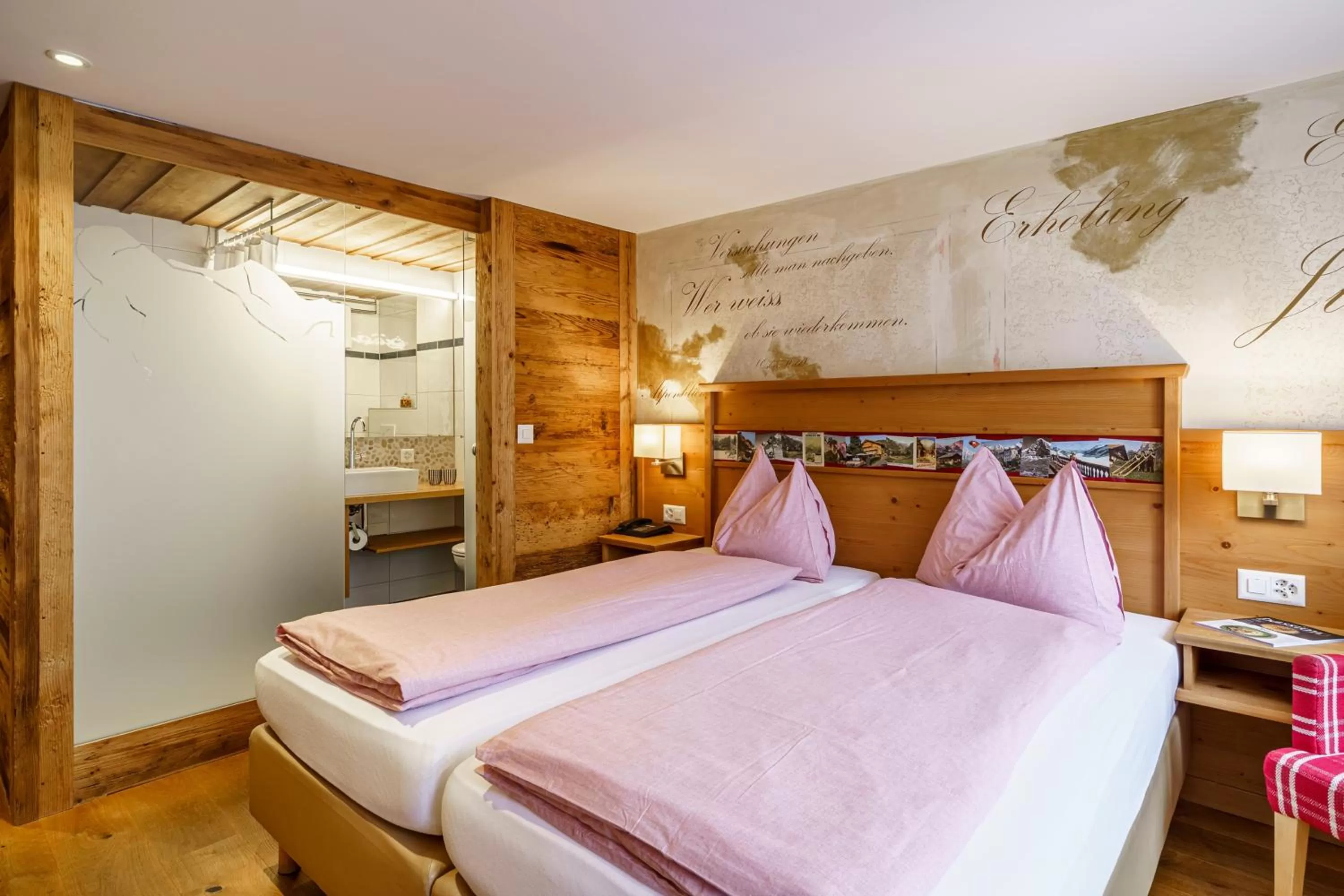 Alpenchic Room in Alpenblick Hotel & Restaurant Wilderswil by Interlaken