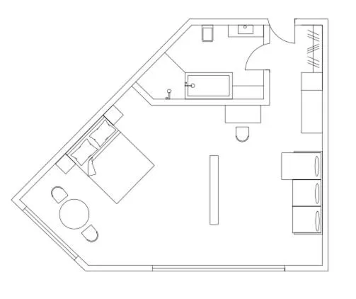 Floor plan in Sabah Hotel
