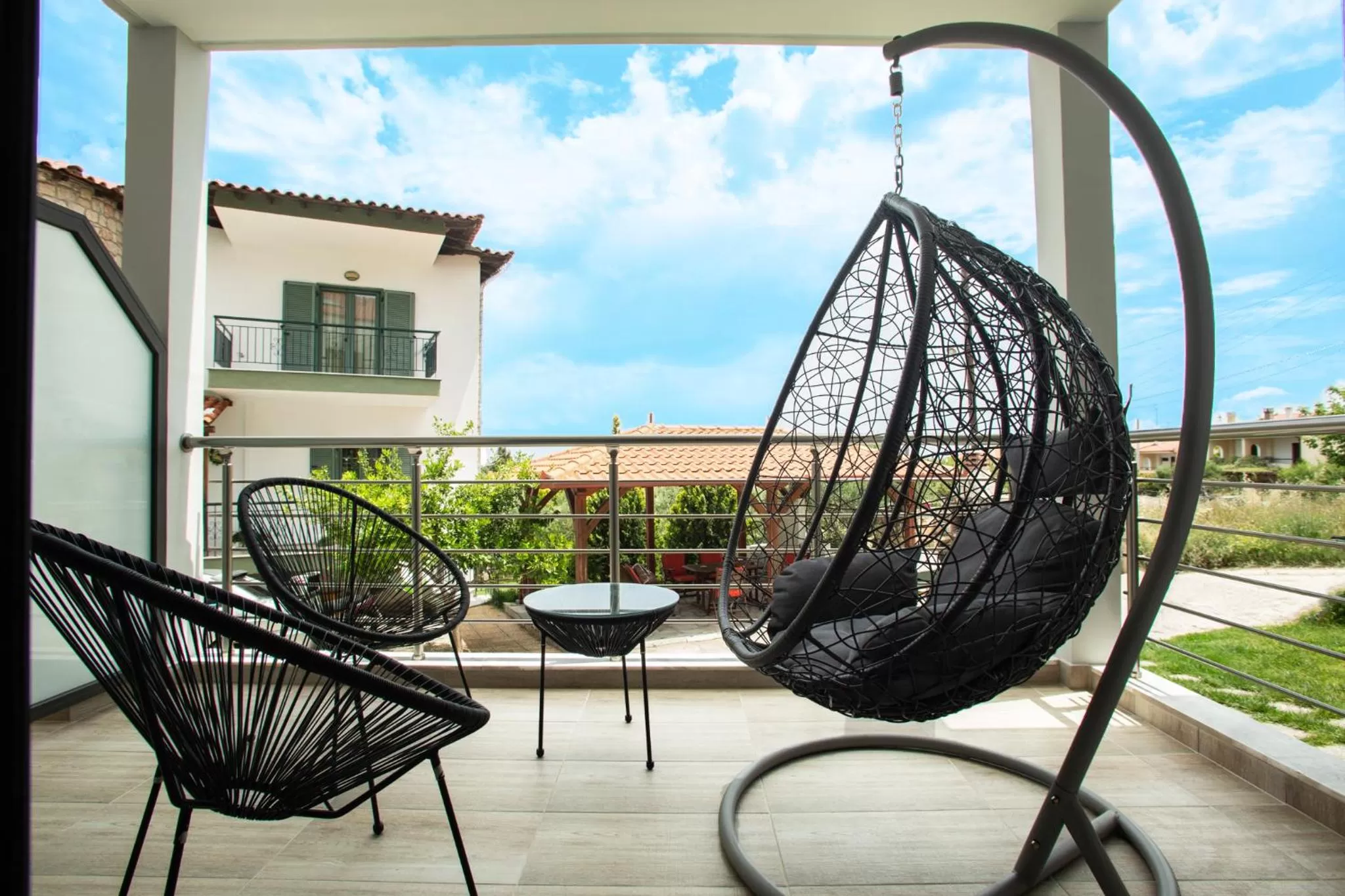 Balcony/Terrace in Anemos Luxury Apartments