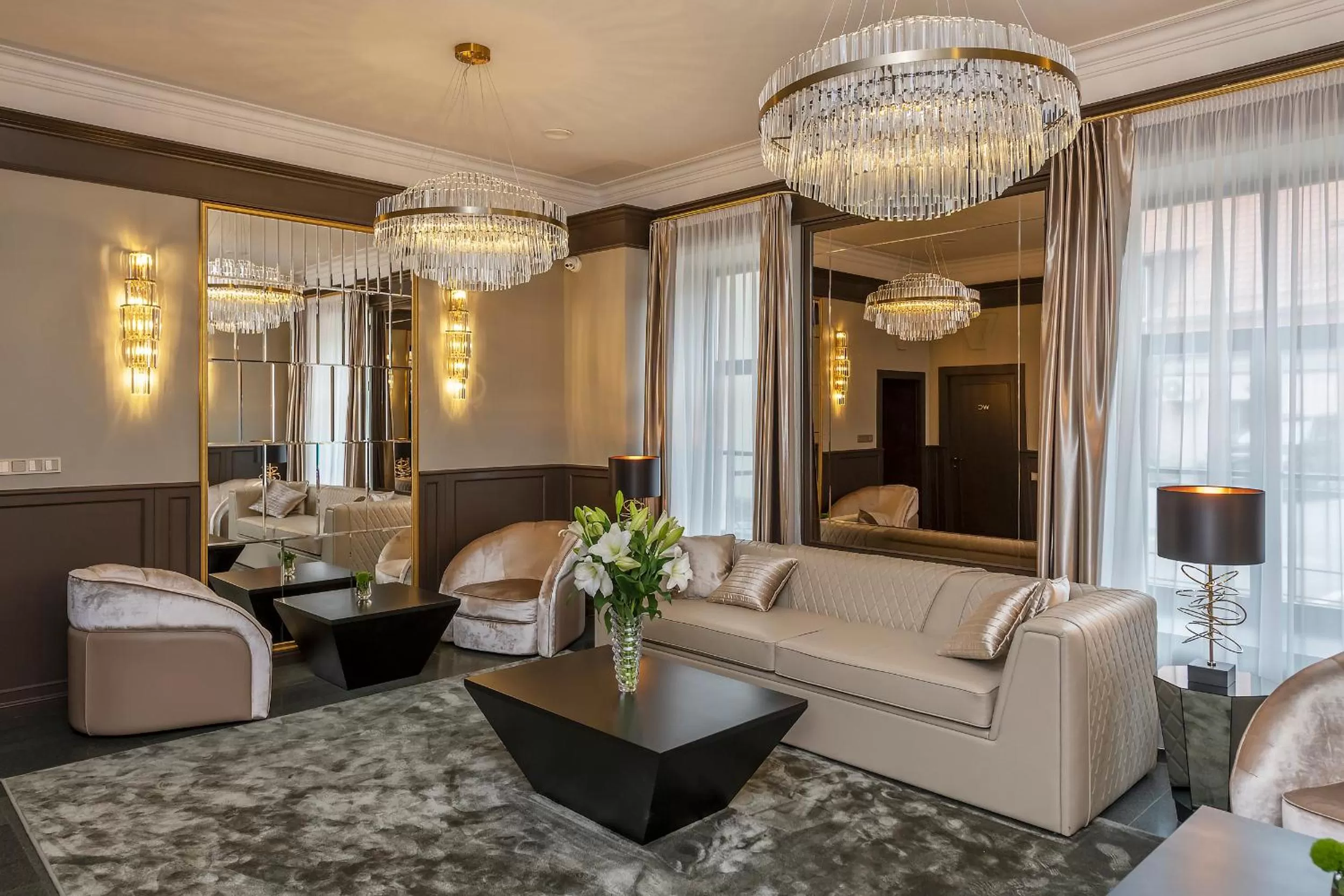 Lounge or bar in St Palace Hotel