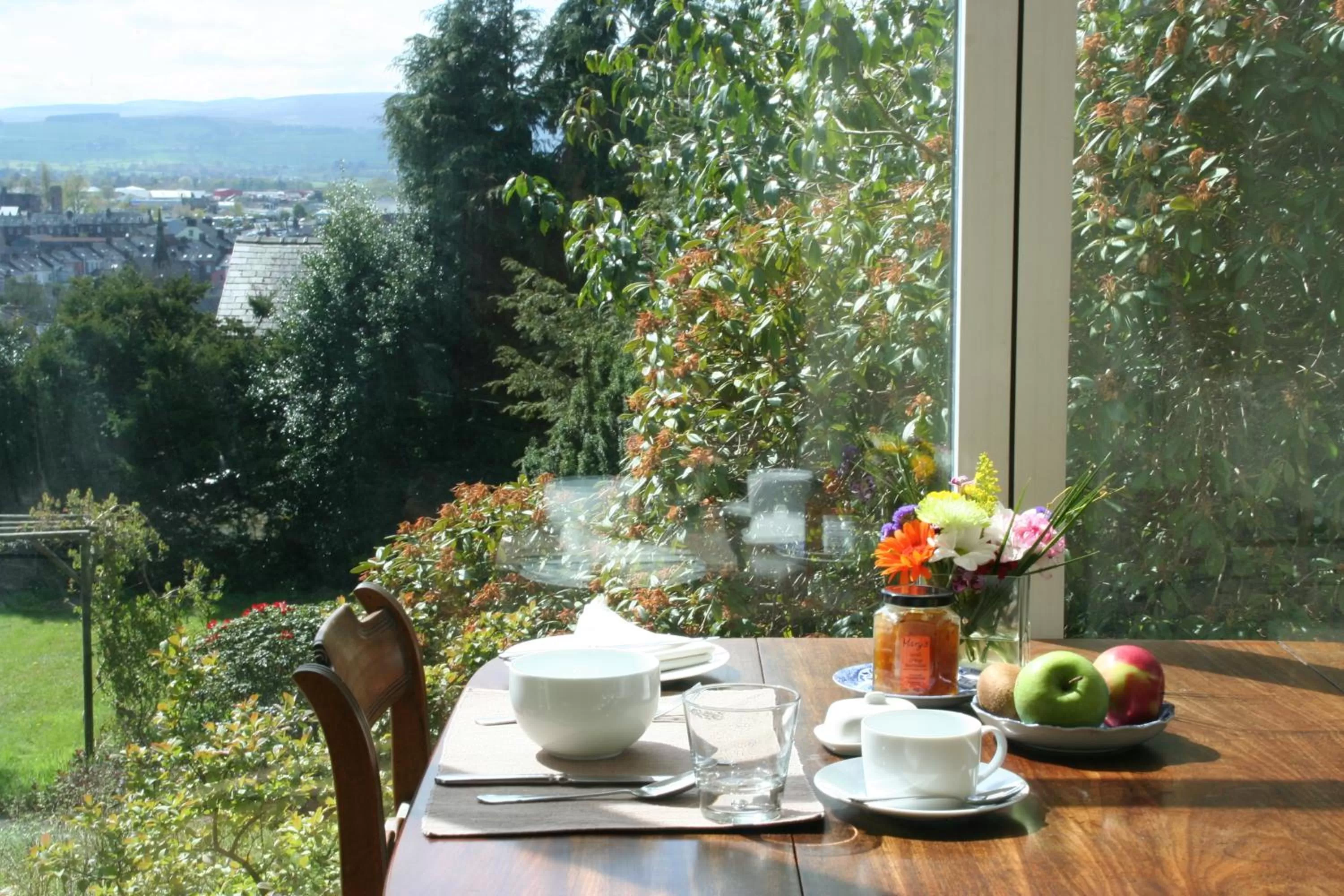 Food close-up in Bank House B and B