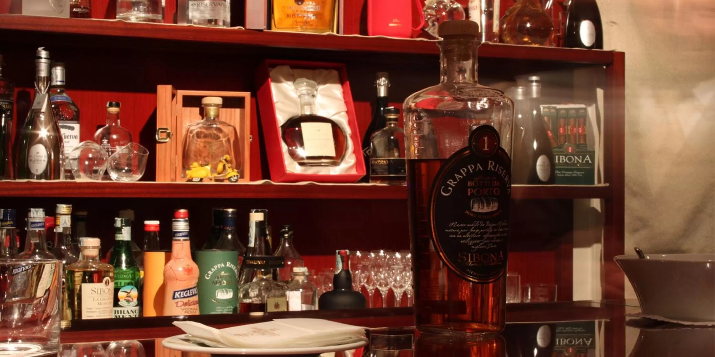 Lounge or bar in Palazzo Giordano Bruno