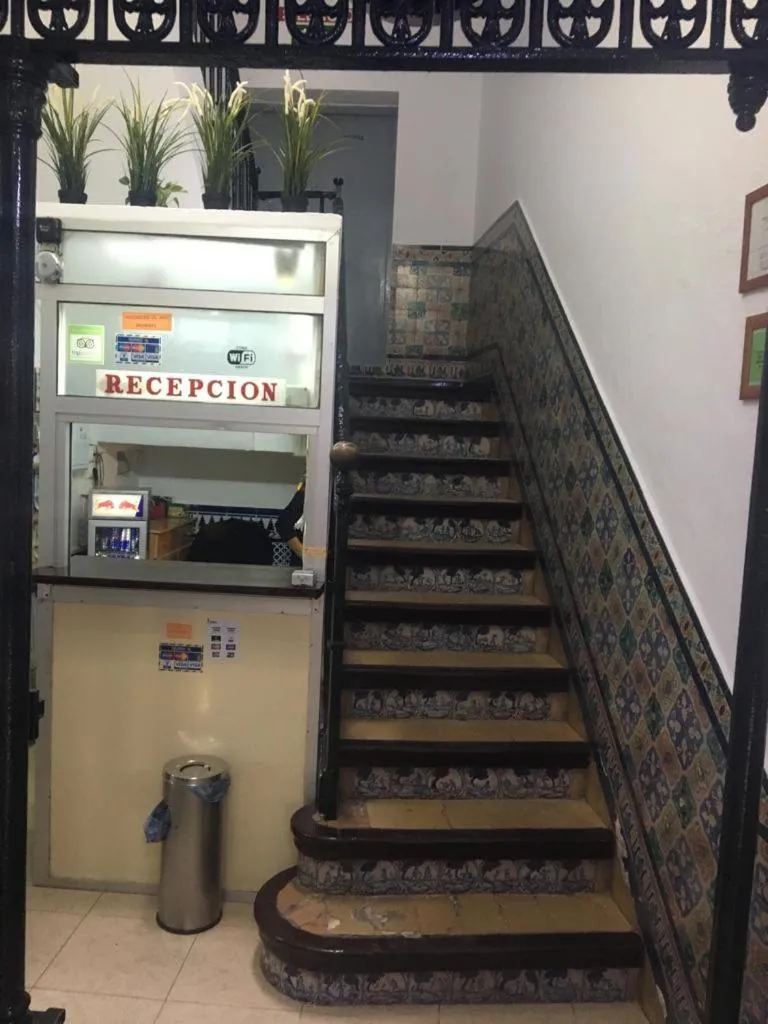 Lobby or reception in Hostal Alcobia