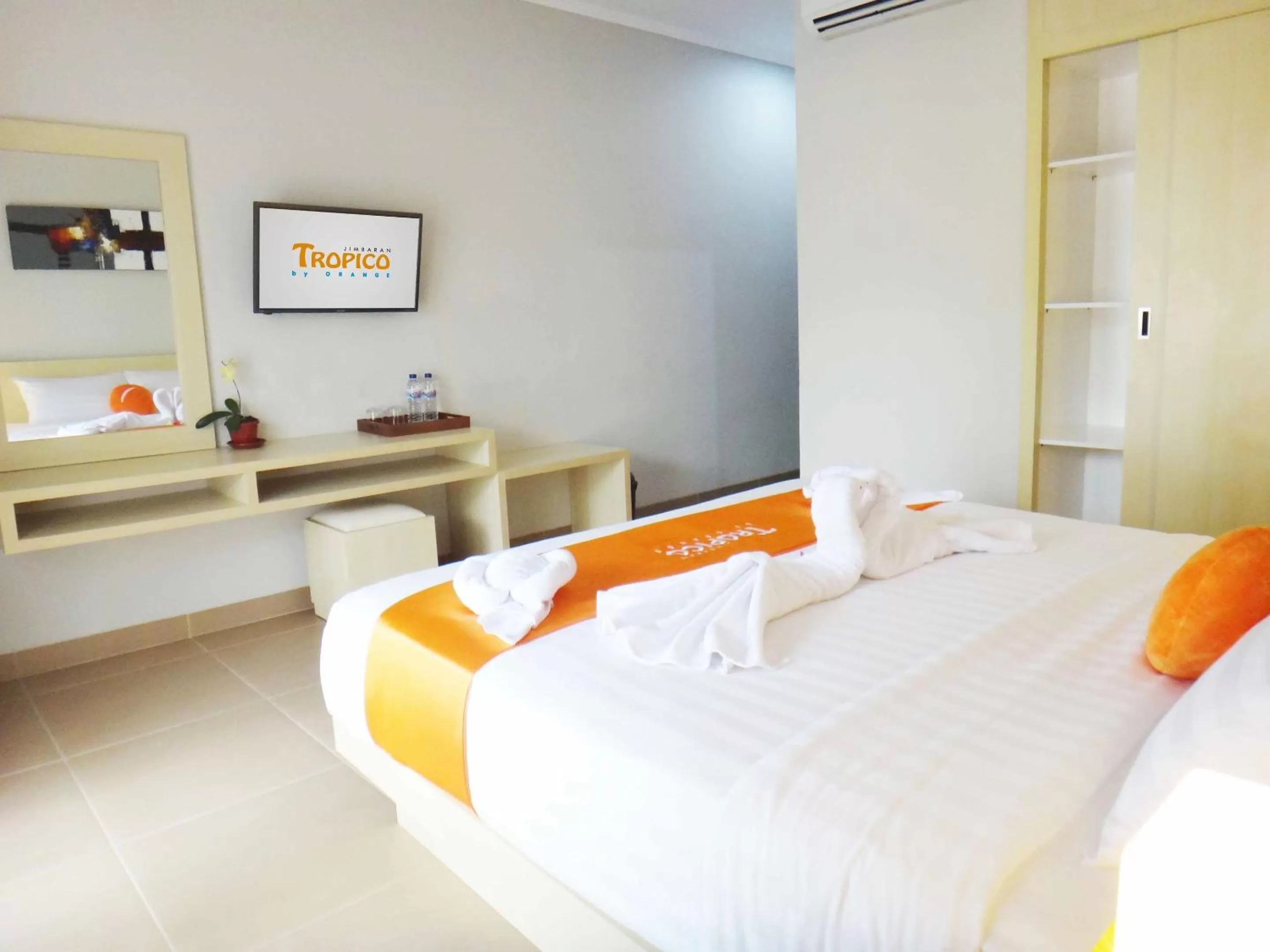 Seating area, Bed in Tropico Jimbaran Bali