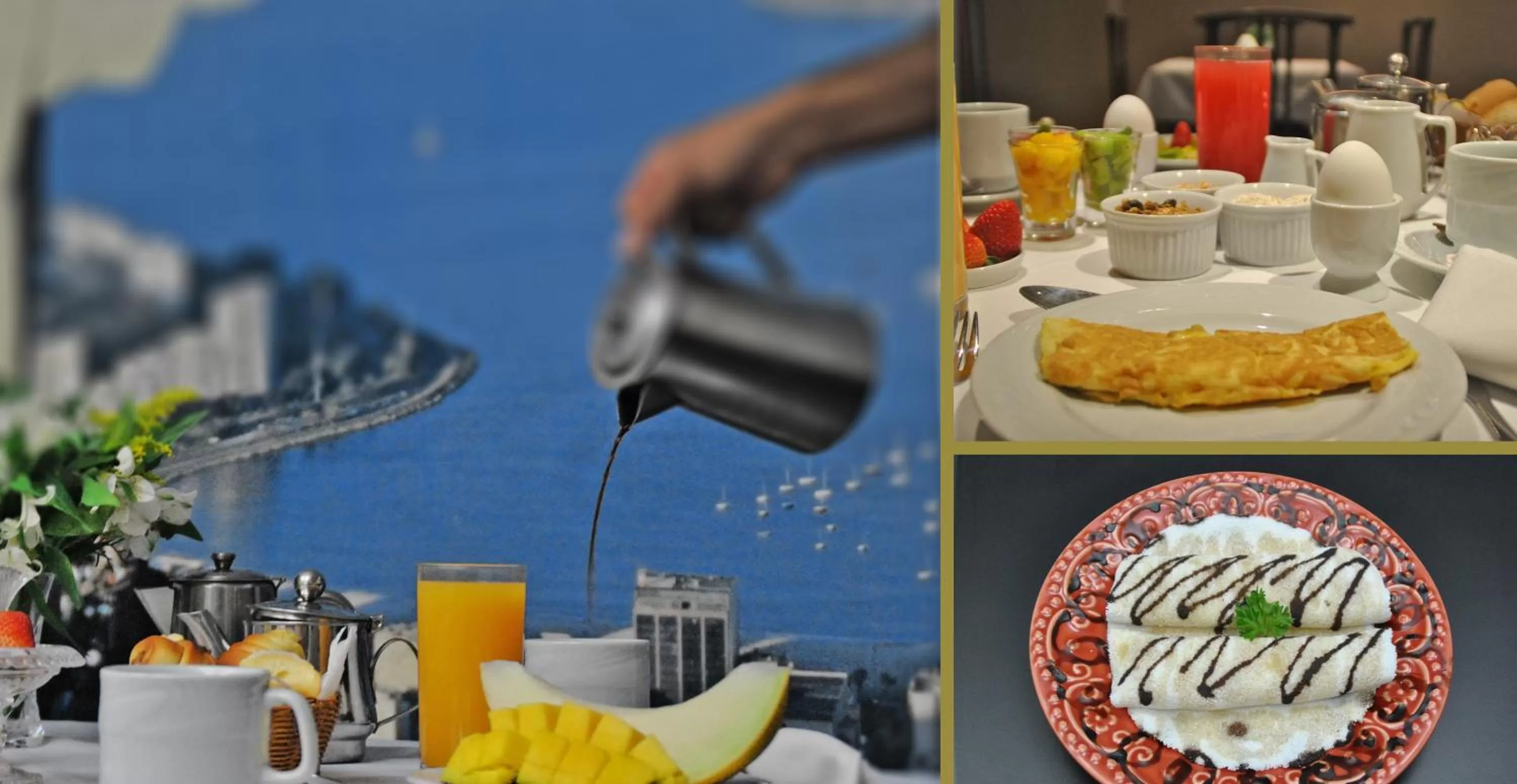 Food and drinks in Copa Sul Hotel