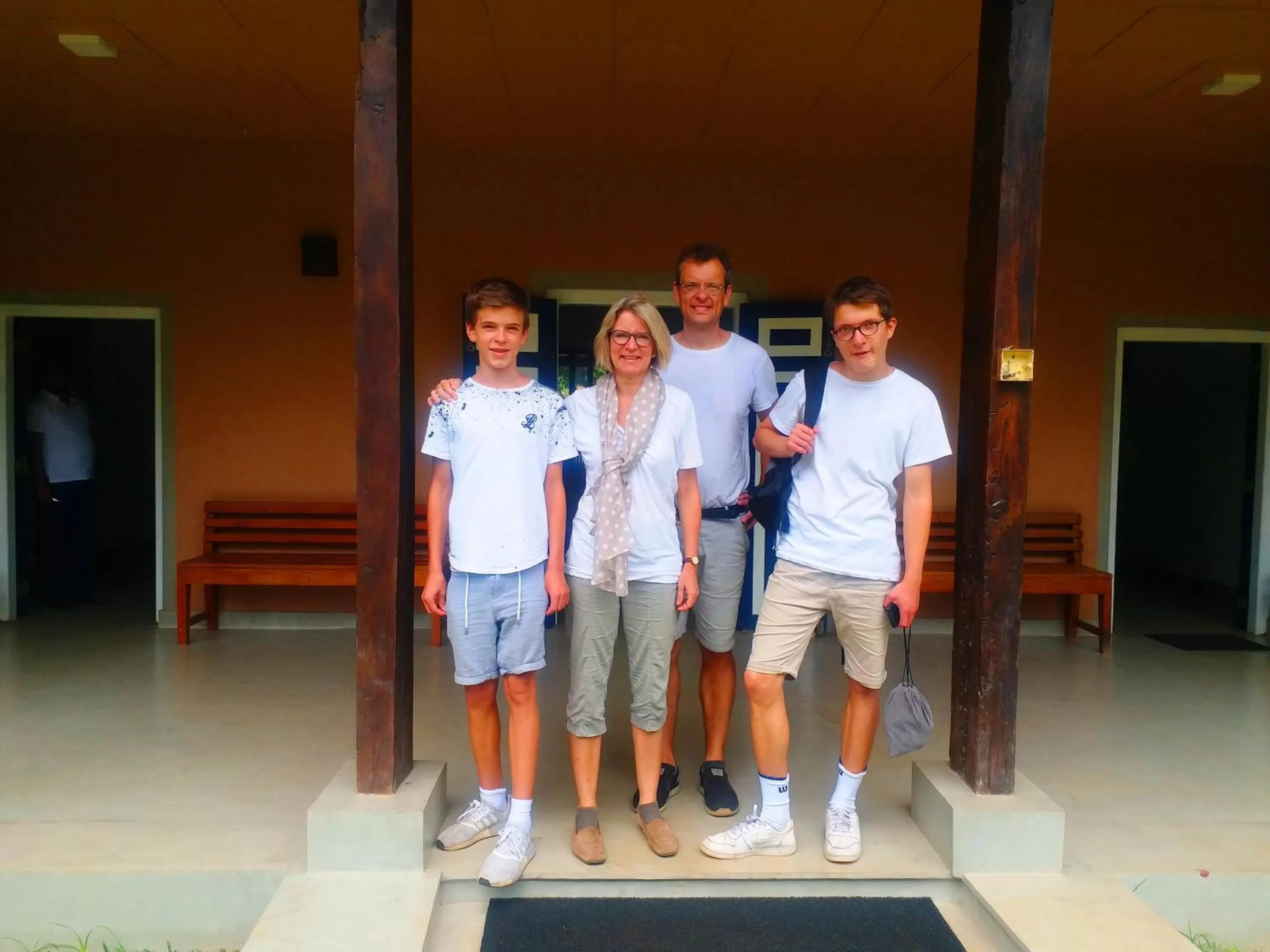 group of guests in Honey Tree Polonnaruwa