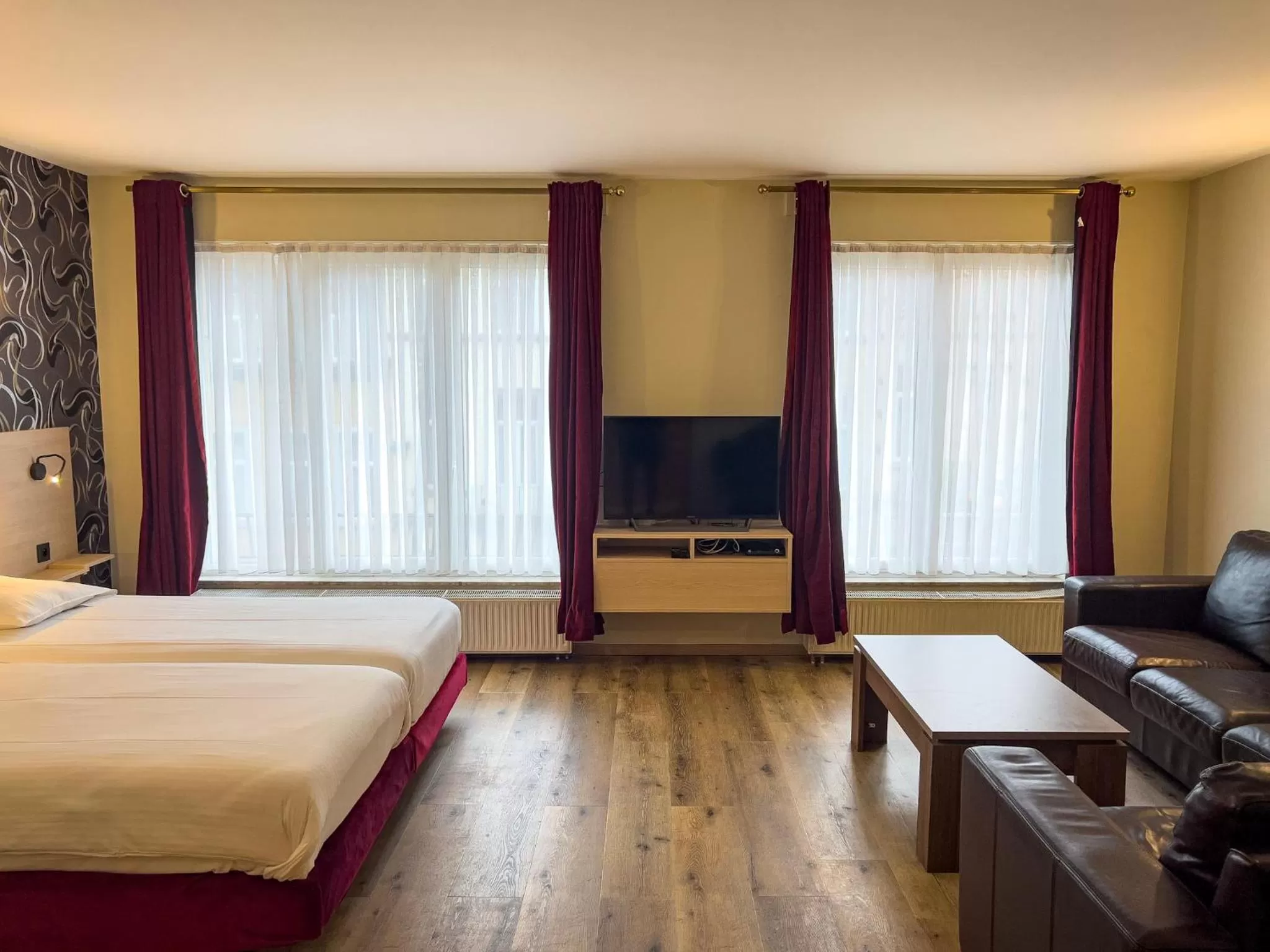 Bed in Wellness Apart Hotel