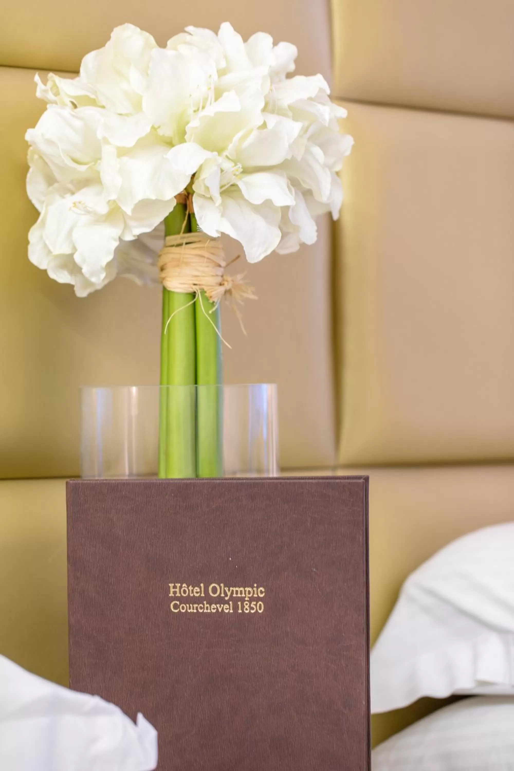 Decorative detail, Bed in Madame Vacances - Hôtel Courchevel Olympic