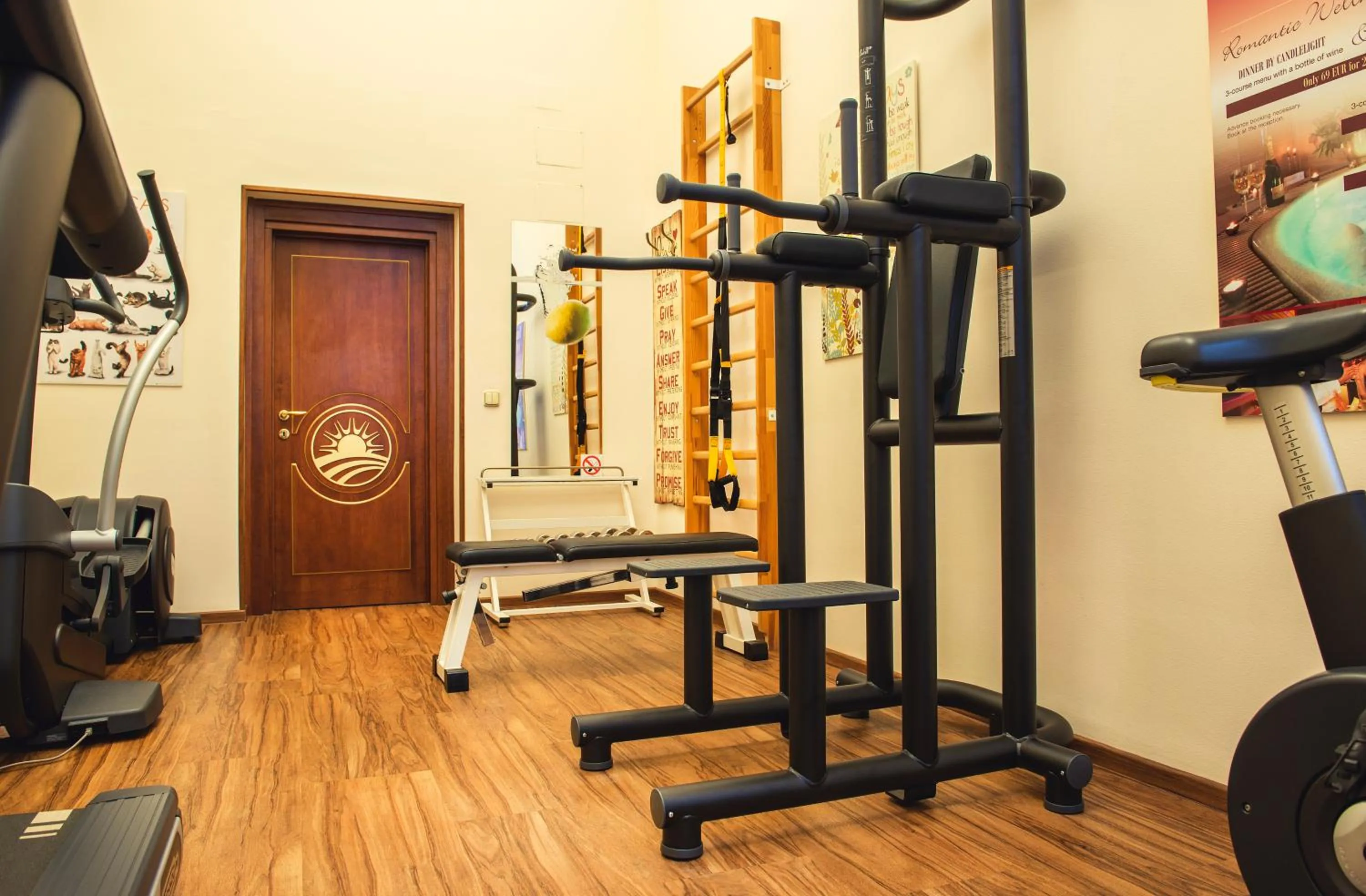 Fitness centre/facilities in Boutique Hotel Seven Days