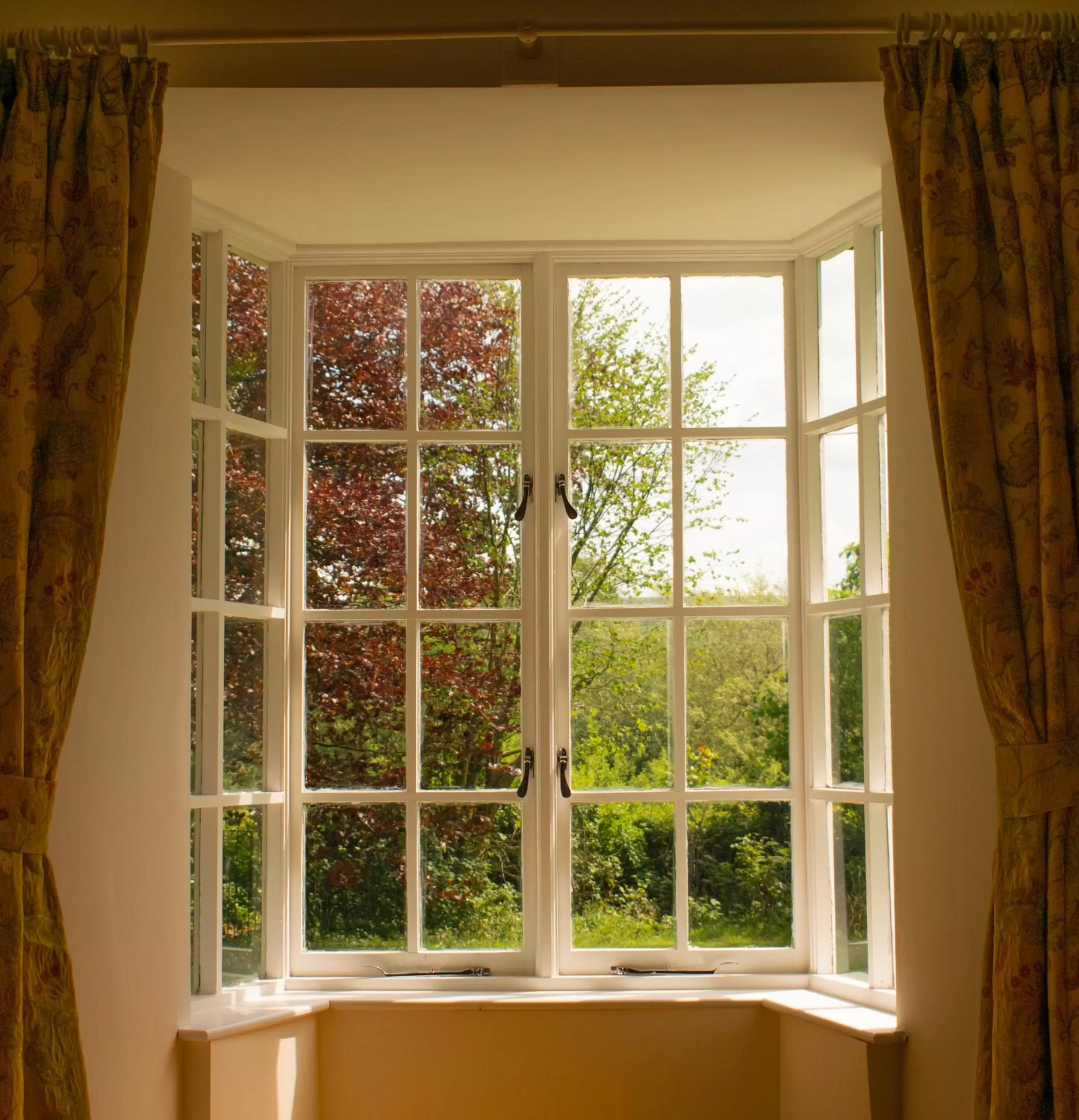 Garden view in Pontyclerc Farm House Bed and Breakfast